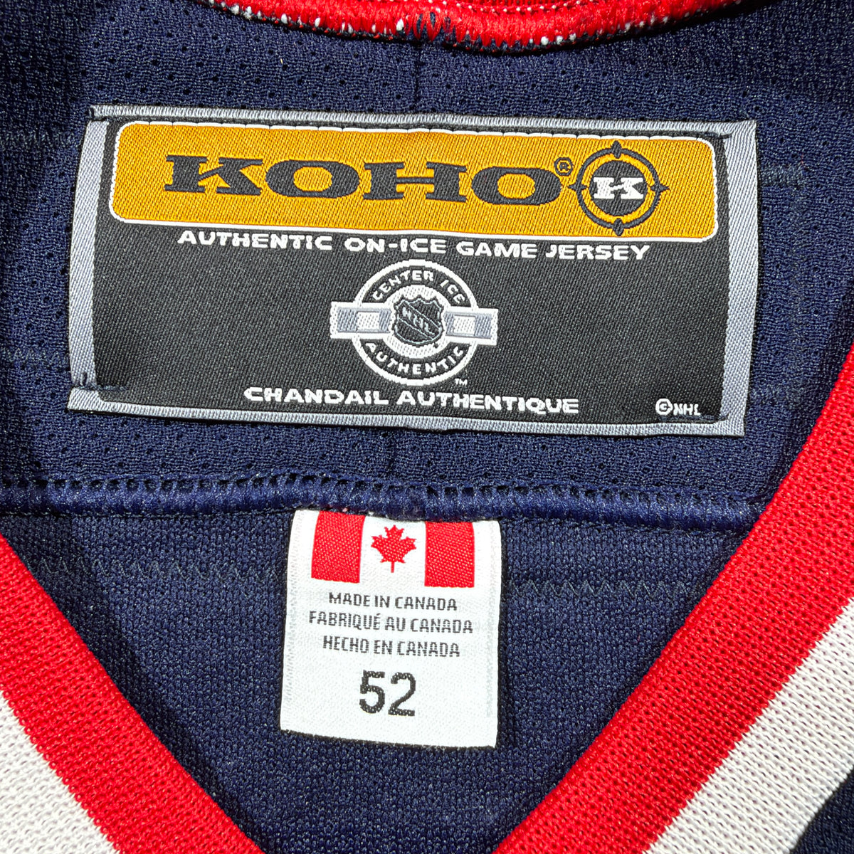 Rick Nash Columbus Blue Jackets Vintage Authentic Koho NHL Jersey - 52/XL