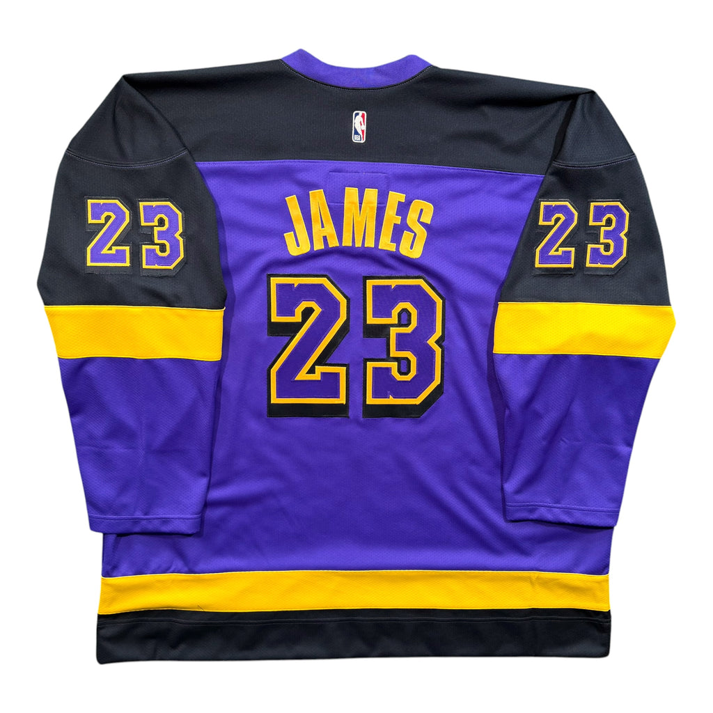 LeBron James Los Angeles Lakers 2024/25 City Hockey NBA Nike Jersey - XL