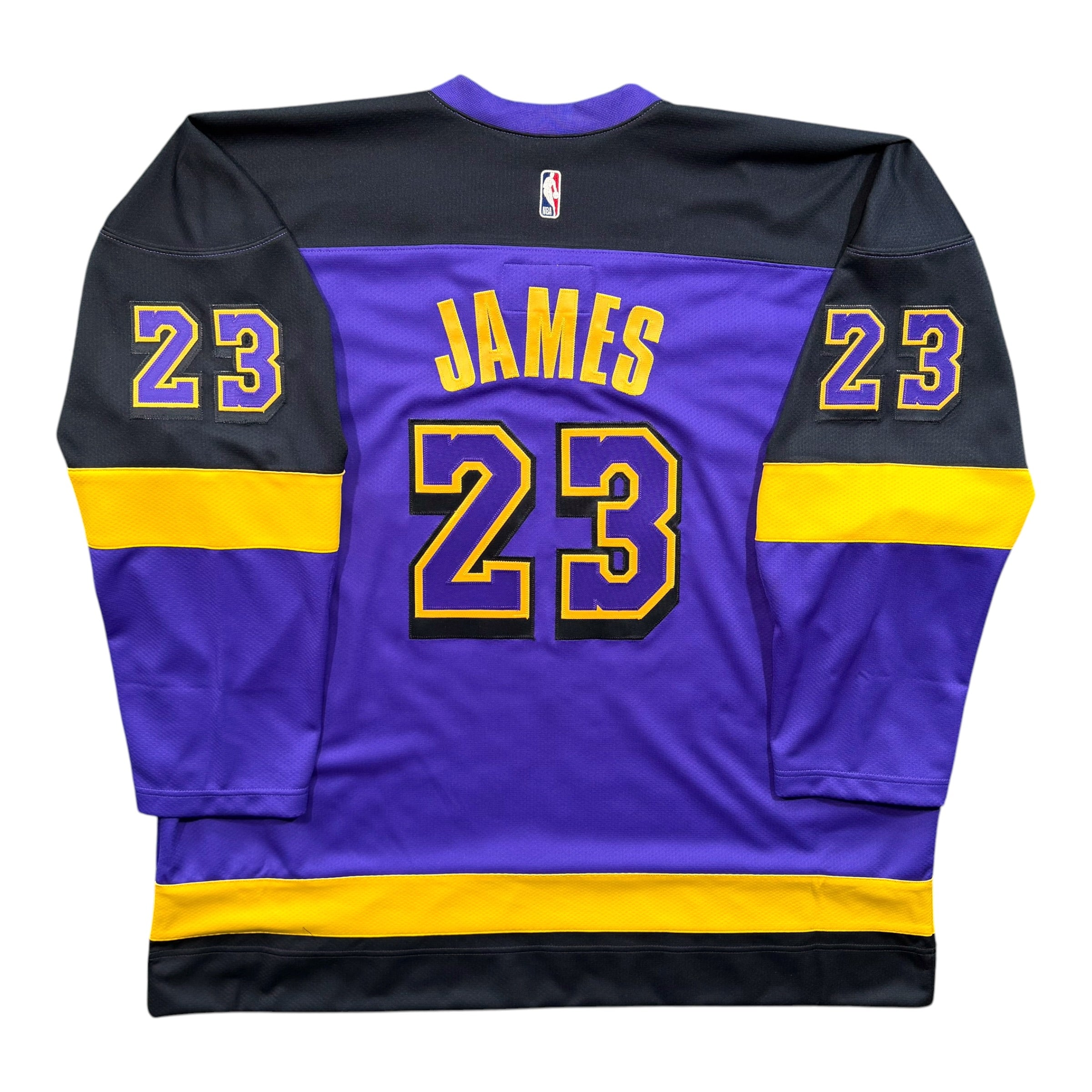 LeBron James Los Angeles Lakers 2024/25 City Hockey NBA Nike Jersey - XL