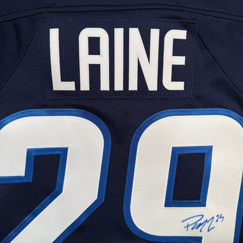 Patrik Laine Winnipeg Jets Signed Authentic Reebok NHL Jersey - 52/Large