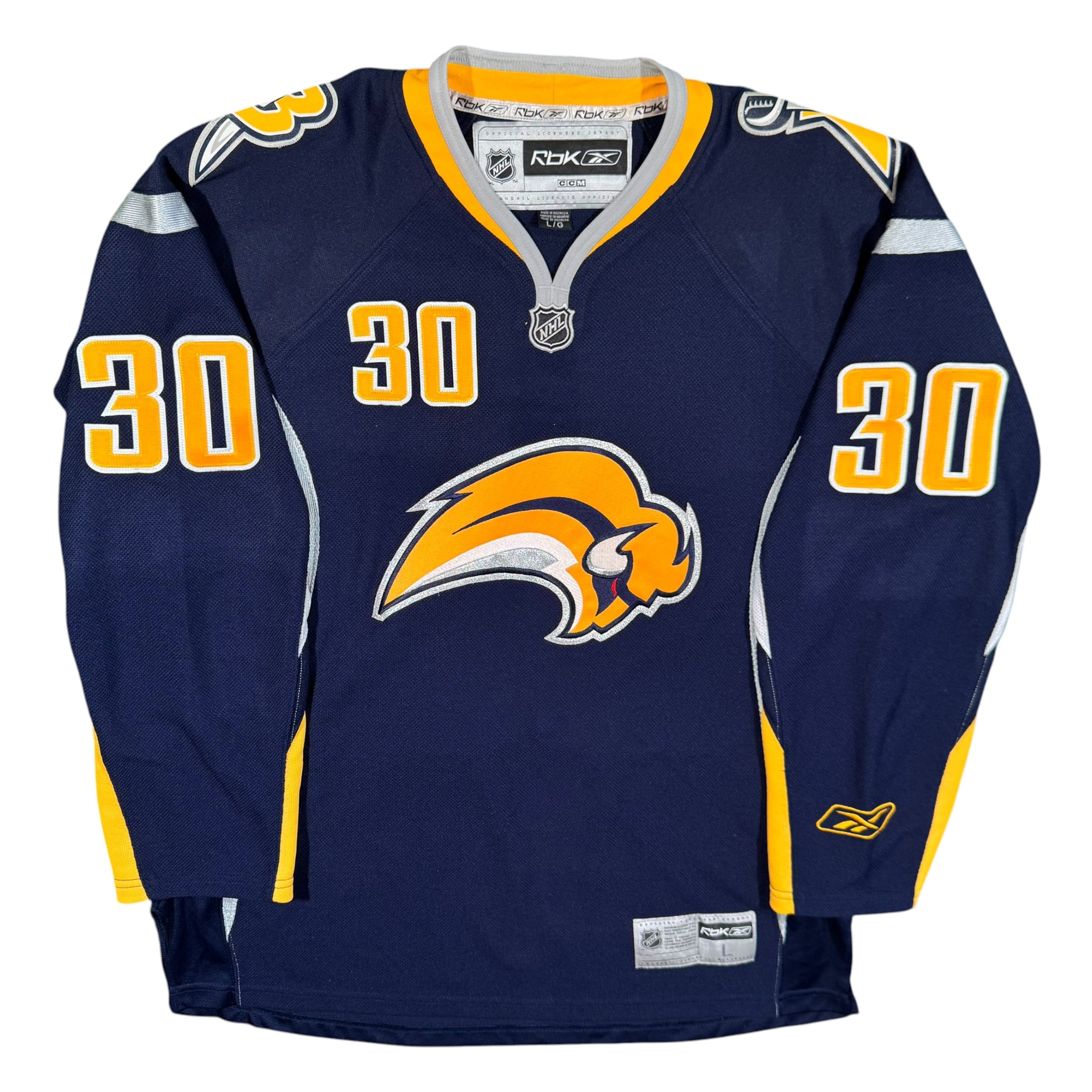 Ryan Miller Buffalo Sabres Reebok Slug NHL Jersey - Large