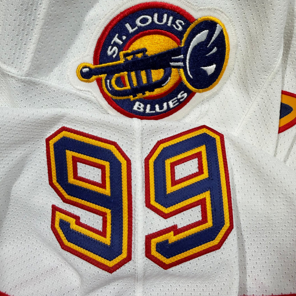 Wayne Gretzky St. Louis Blues Vintage CCM Authentic NHL Jersey - 44/Medium
