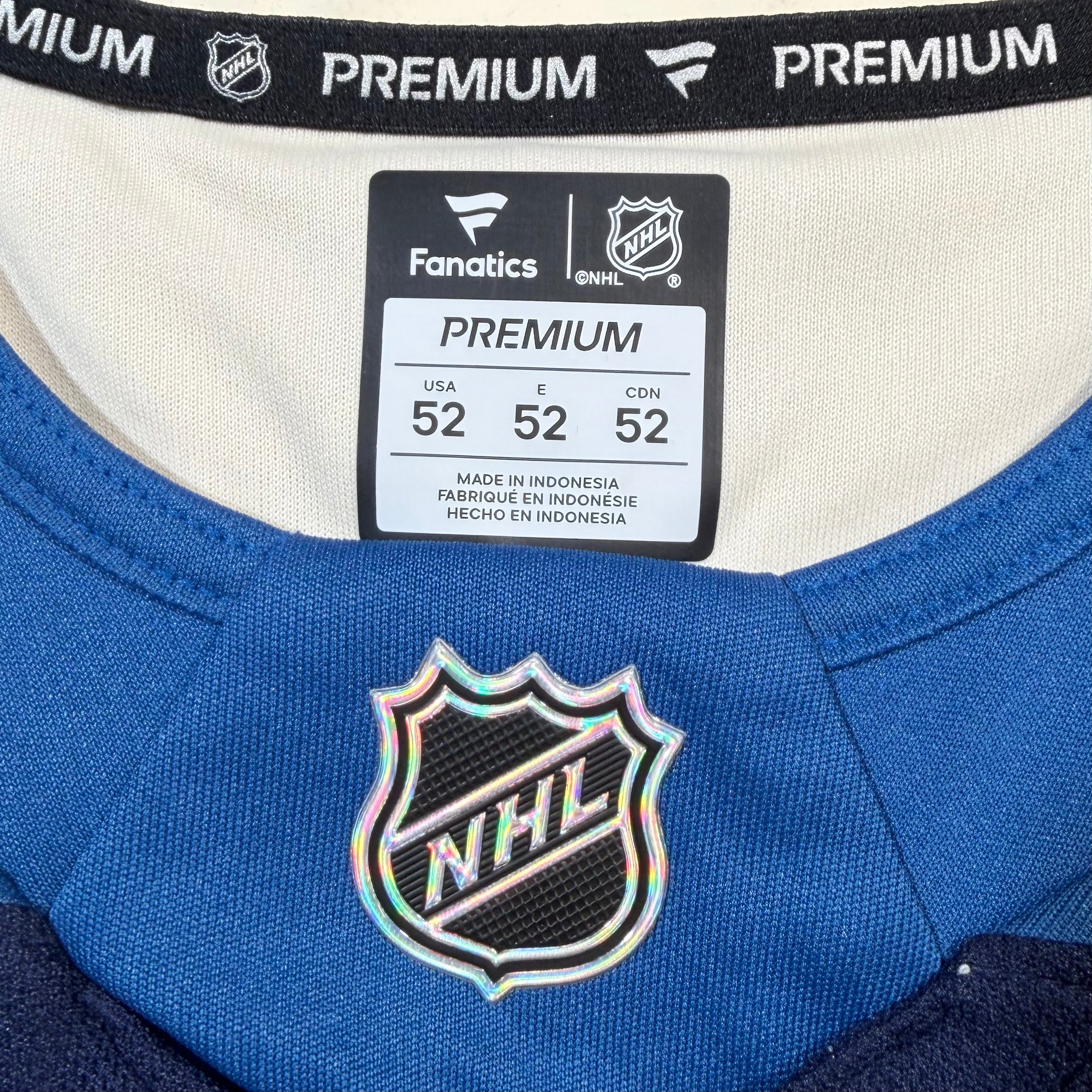 Zach Werenski Columbus Blue Jackets 25th Anniversary Fanatics NHL Jersey - 52/Large