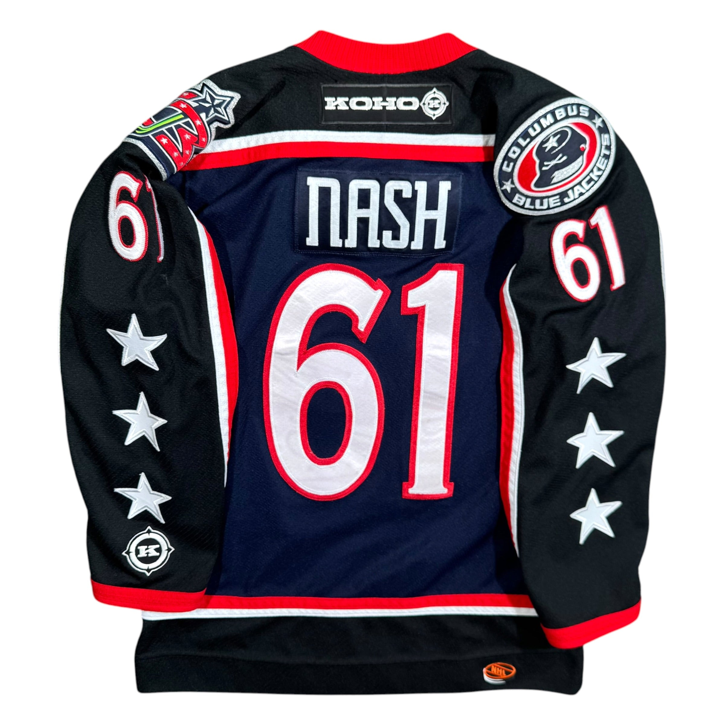 Rick Nash Columbus Blue Jackets Vintage Koho NHL Jersey Size Small