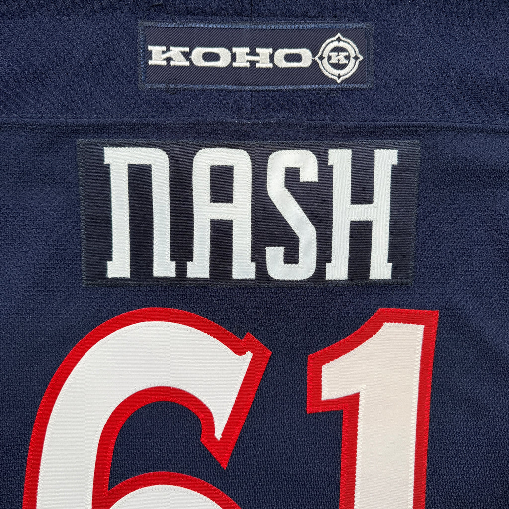 Rick Nash Columbus Blue Jackets Vintage Authentic Koho NHL Jersey - 52/XL