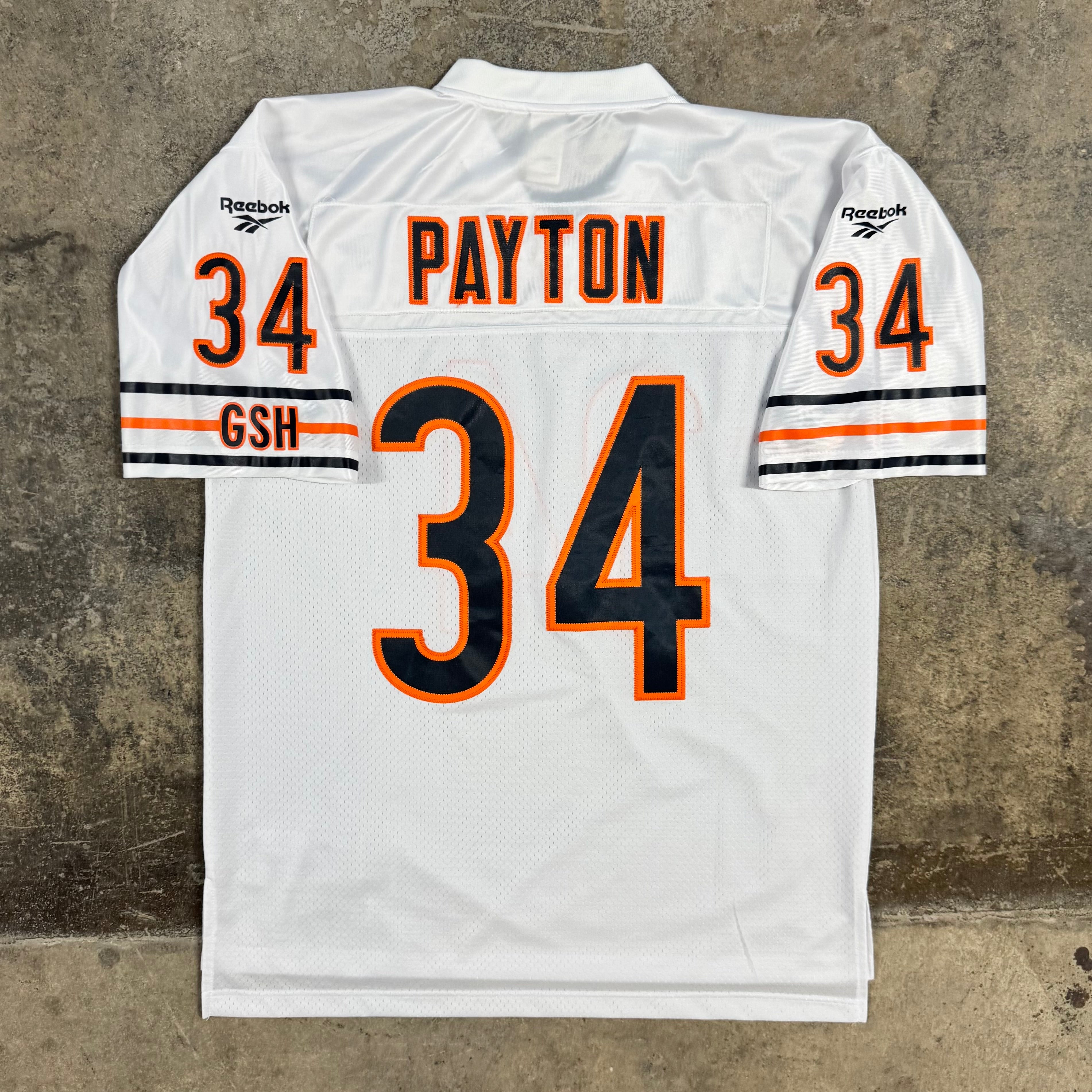 Walter Payton Chicago Bears Vintage Reebok NFL Jersey Size Large