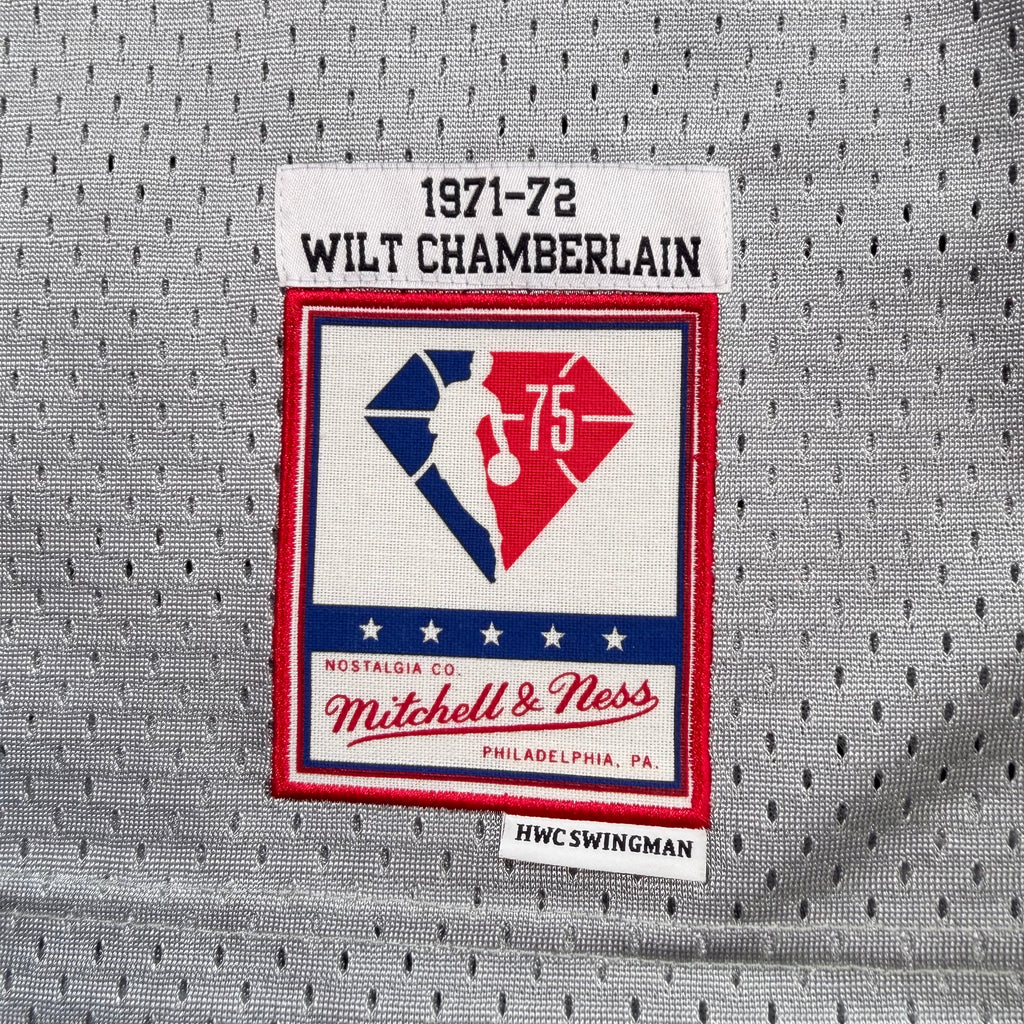 Wilt Chamberlain Los Angeles Lakers 75th Anniversary Mitchell & Ness NBA Jersey - XL