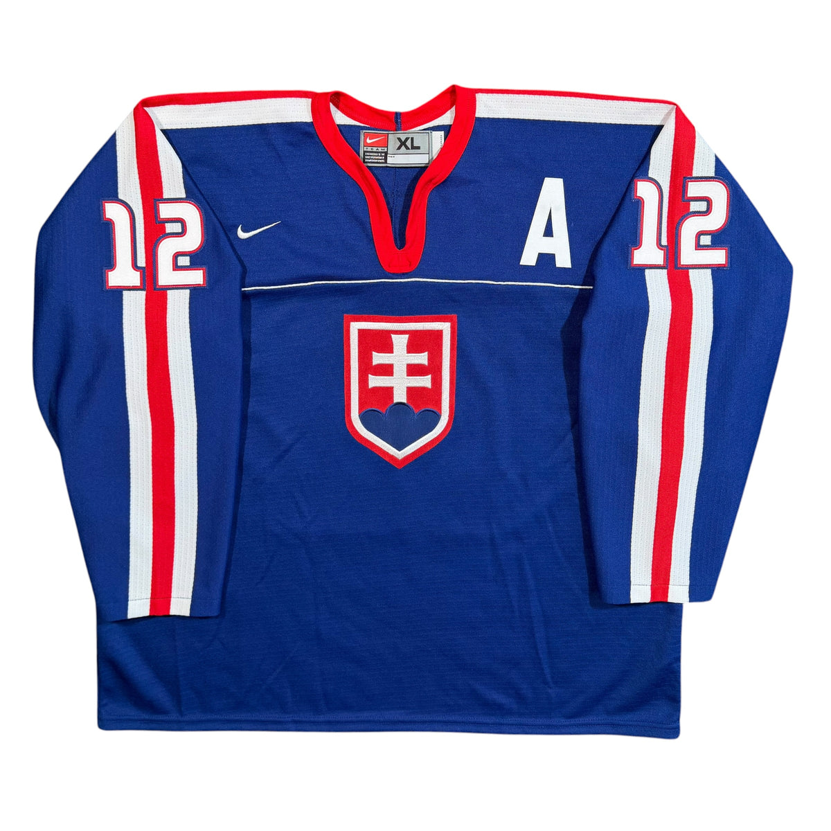 Peter Bondra Team Slovakia 1998 Nagano Vintage Nike Jersey - XL