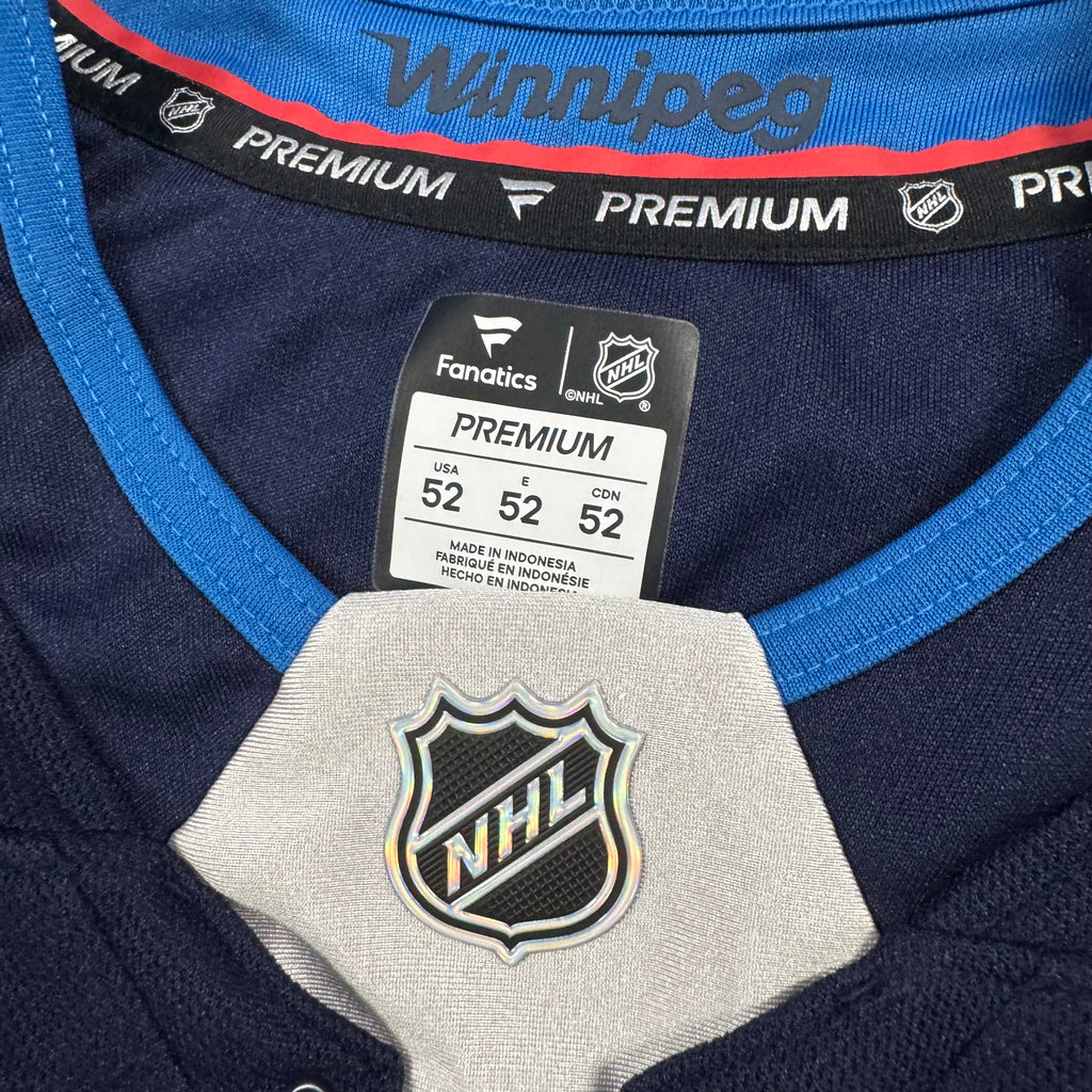 Mark Scheifele Winnipeg Jets Fanatics Premium NHL Hockey Jersey Size 52 L NEW