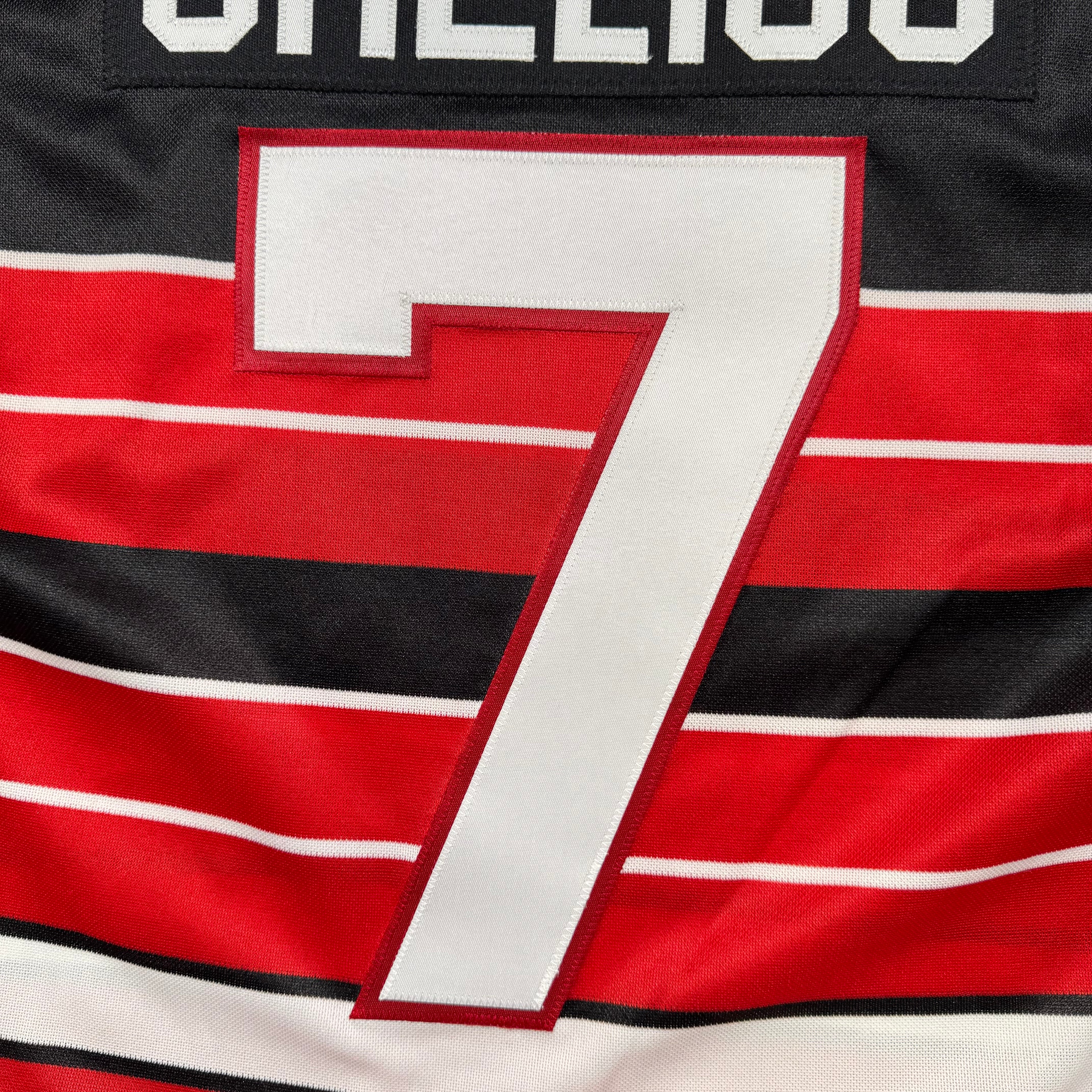 Chris Chelios Chicago Blackhawks Vintage TBTC CCM NHL Jersey Size Medium