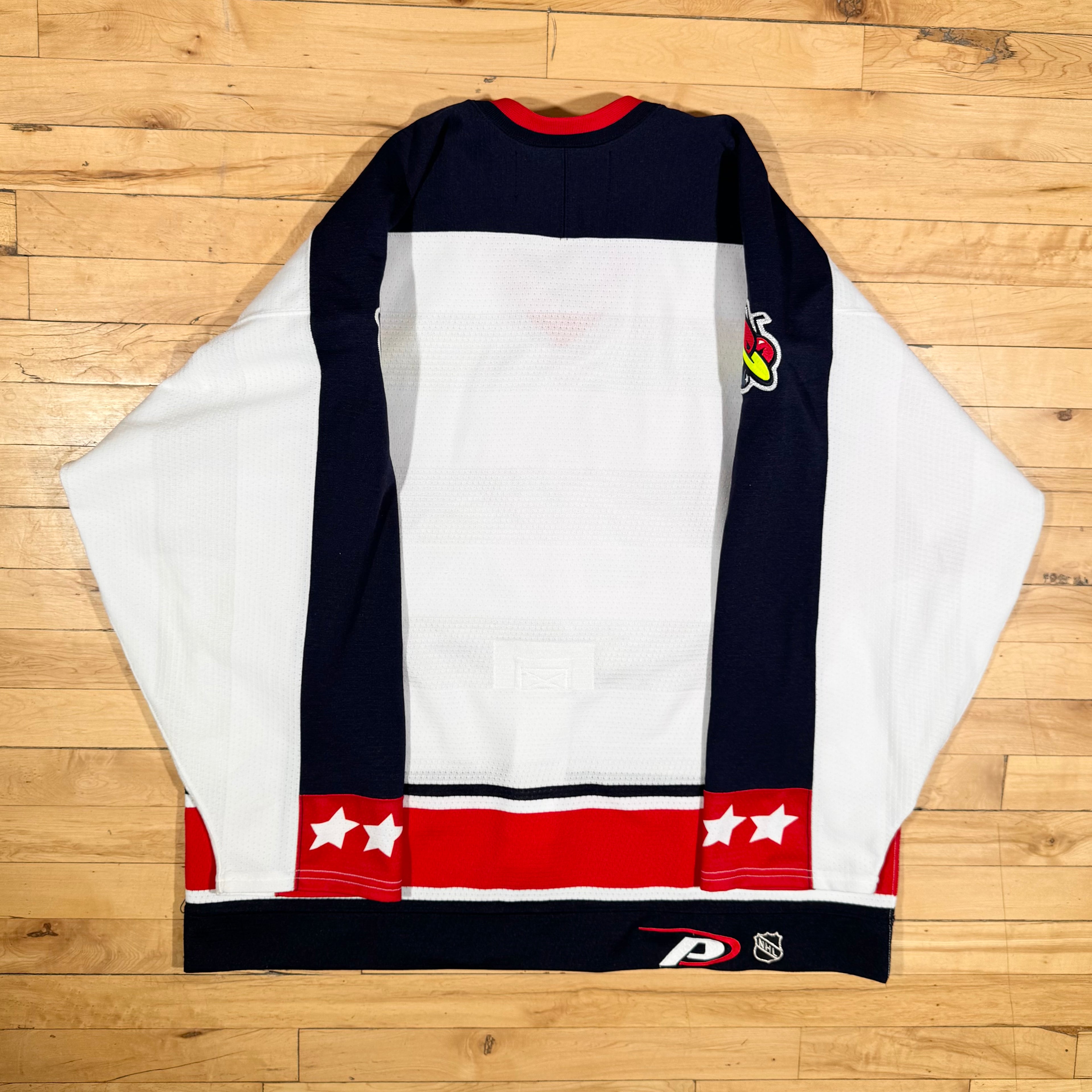 Columbus Blue Jackets Vintage Pro Players Authentic NHL Jersey Size 52 Large