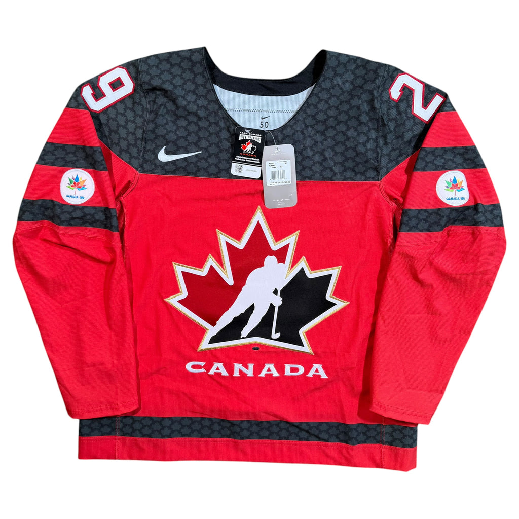 Nathan MacKinnon 2017 Team Canada MIC Authentic Jersey - 50/Medium