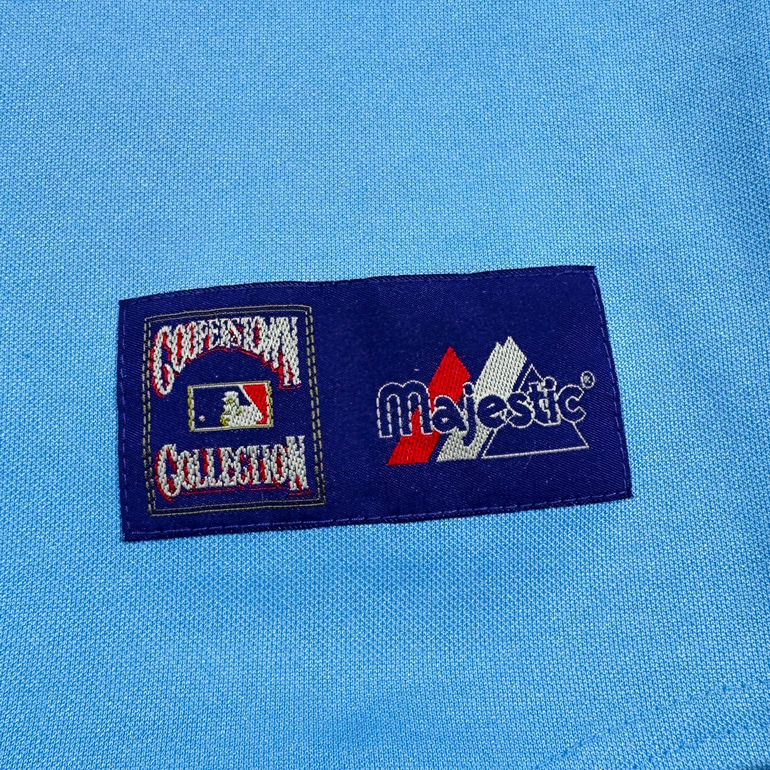 Kansas City Royals Vintage Majestic Cooperstown MLB Baseball Jersey Size Large