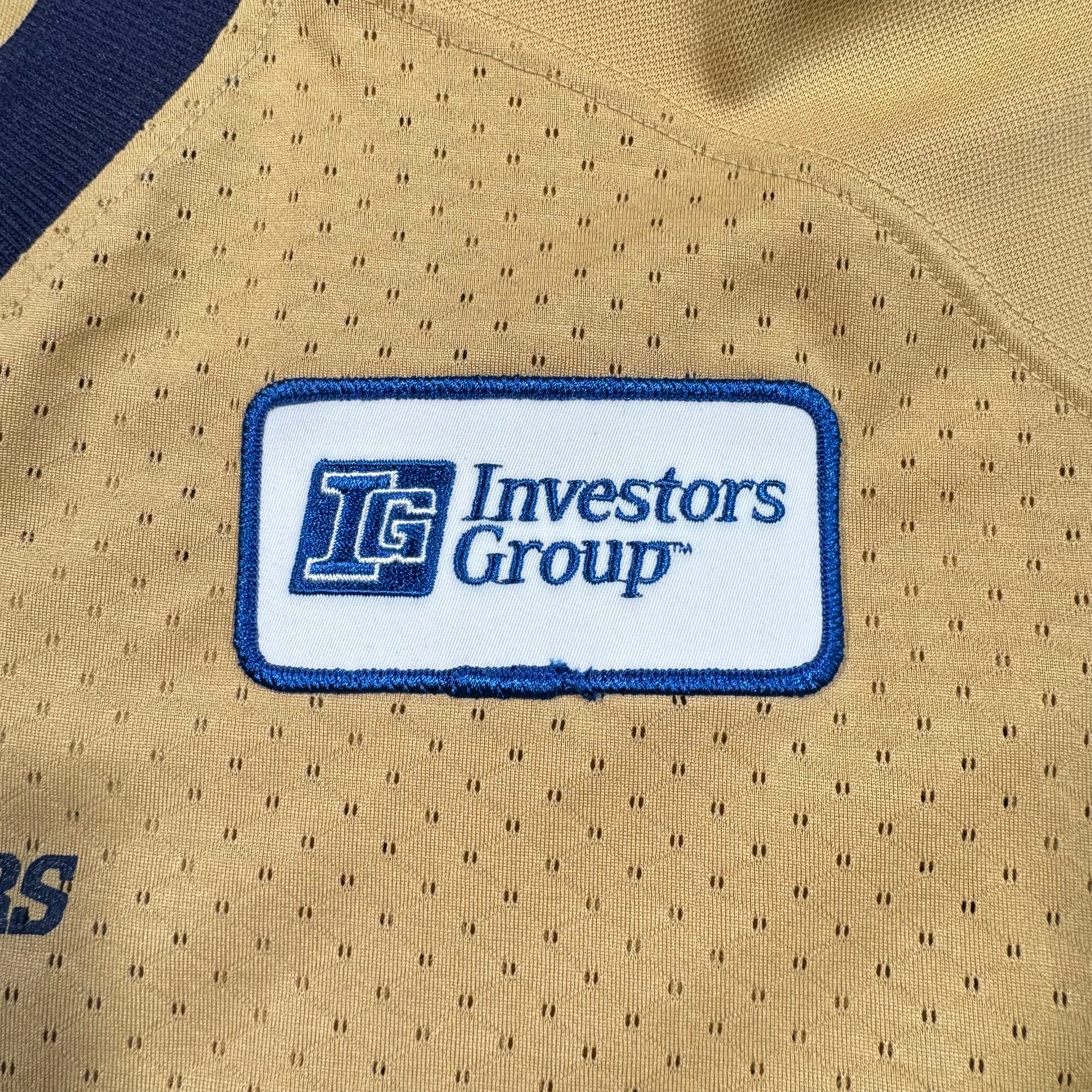 Jovon Johnson Winnipeg Blue Bombers Signed Reebok CFL Jersey Size Large