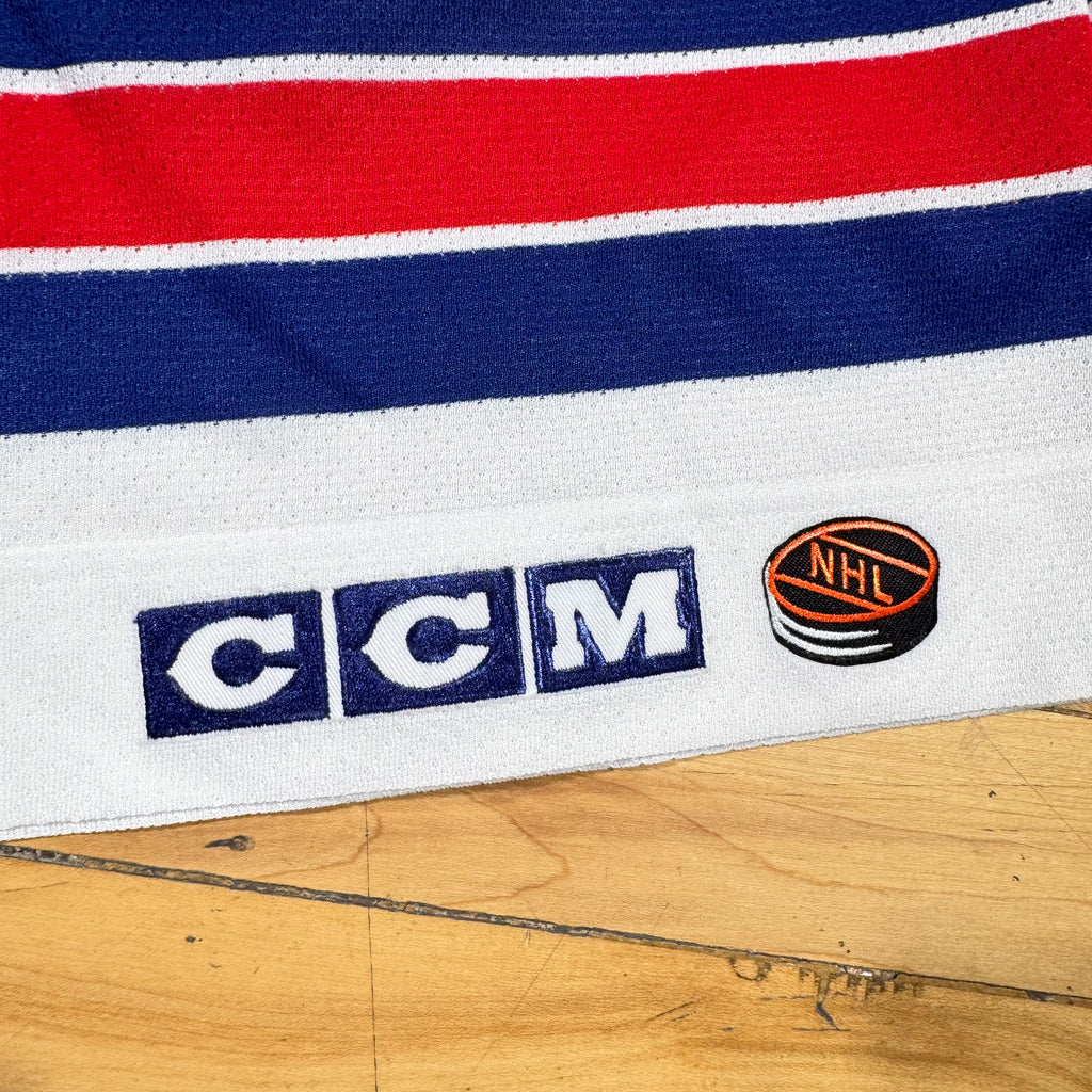 Wayne Gretzky New York Rangers Vintage CCM NHL Hockey Jersey Size XL NEW