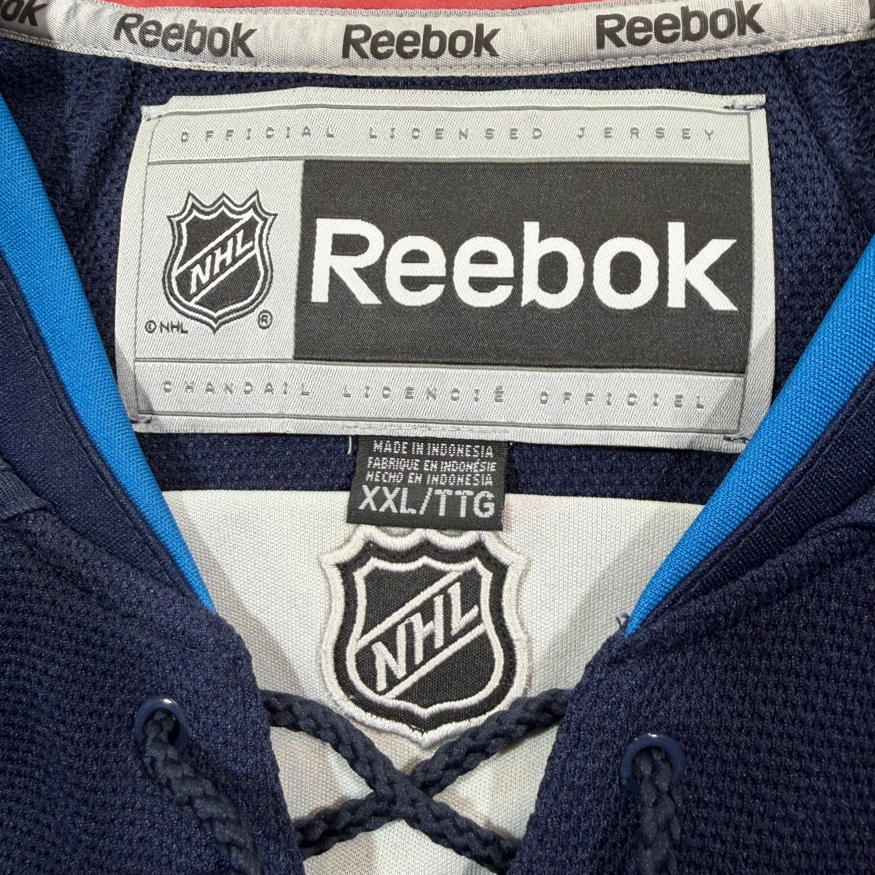 Tyler Myers Winnipeg Jets Signed Reebok NHL Jersey - XXL