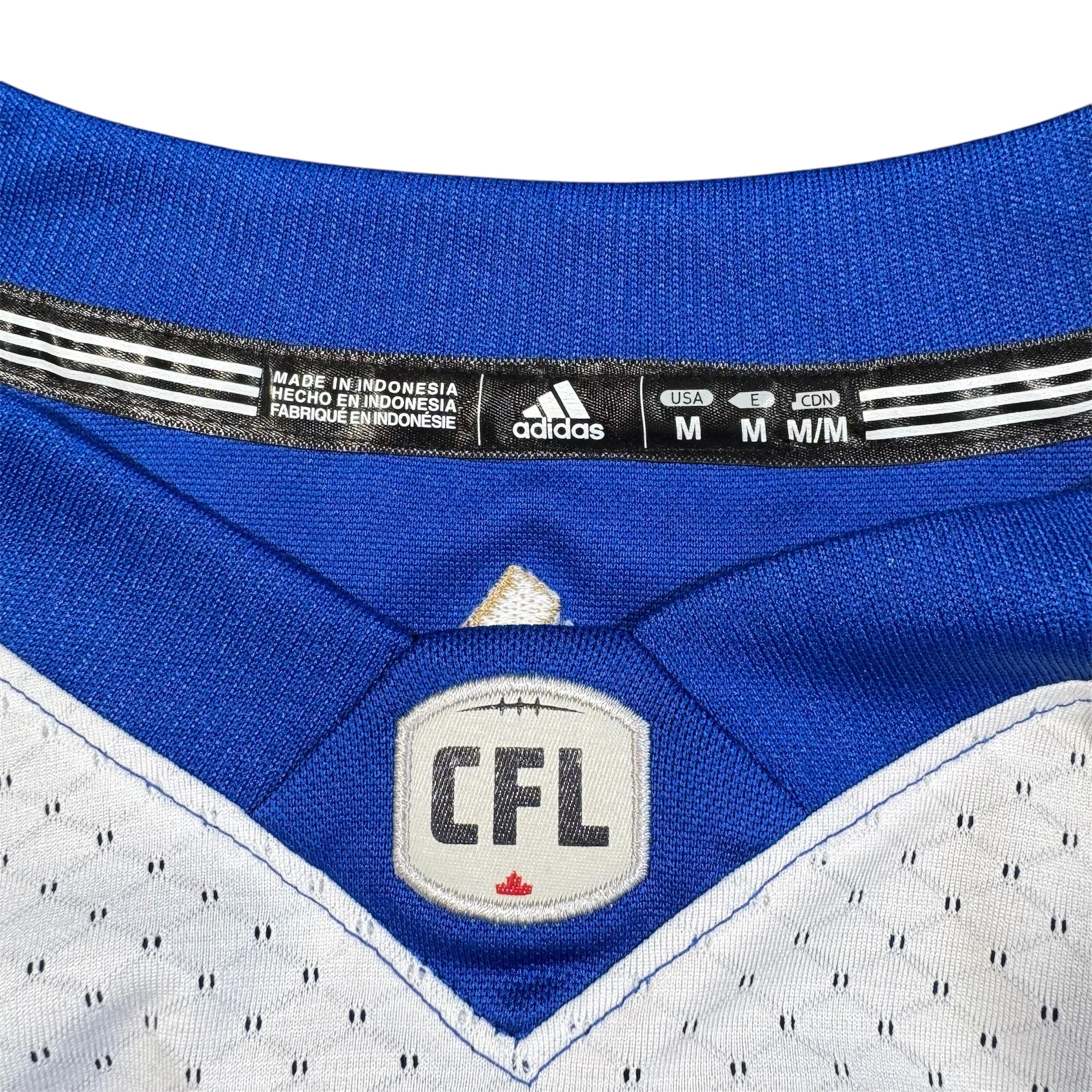 Andrew Harris Winnipeg Blue Bombers Adidas CFL Jersey Size Medium