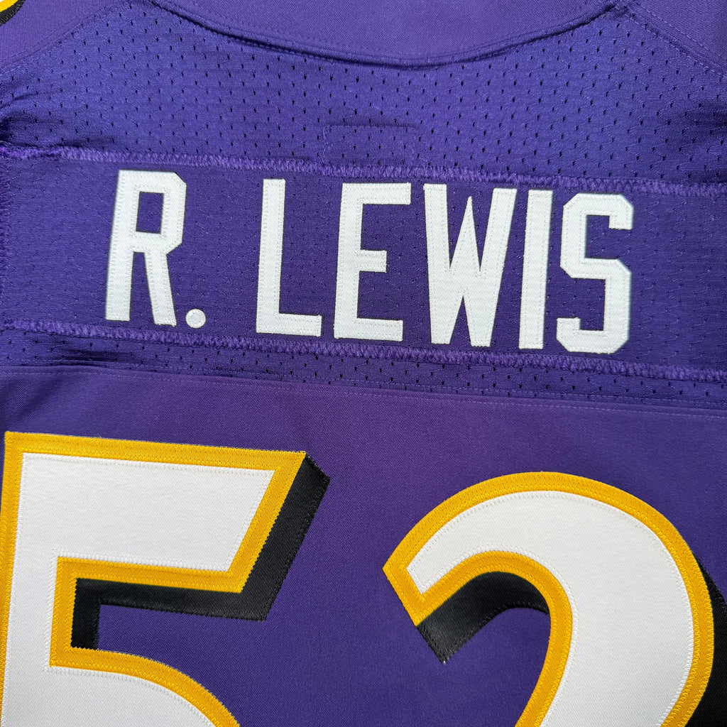 Ray Lewis Baltimore Ravens Nike Elite Authentic NFL Jersey - 48/XL