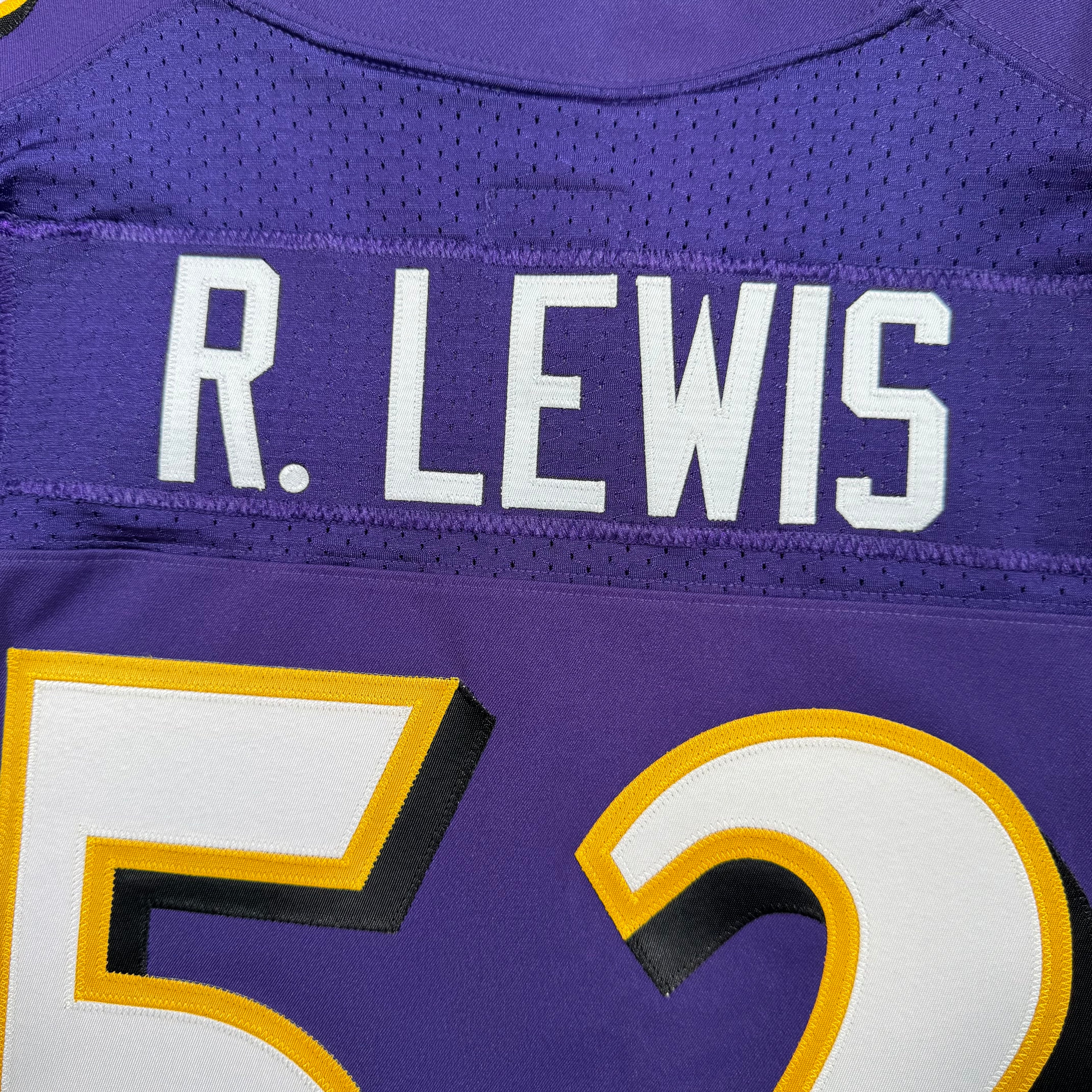 Ray Lewis Baltimore Ravens Nike Elite Authentic NFL Jersey - 48/XL