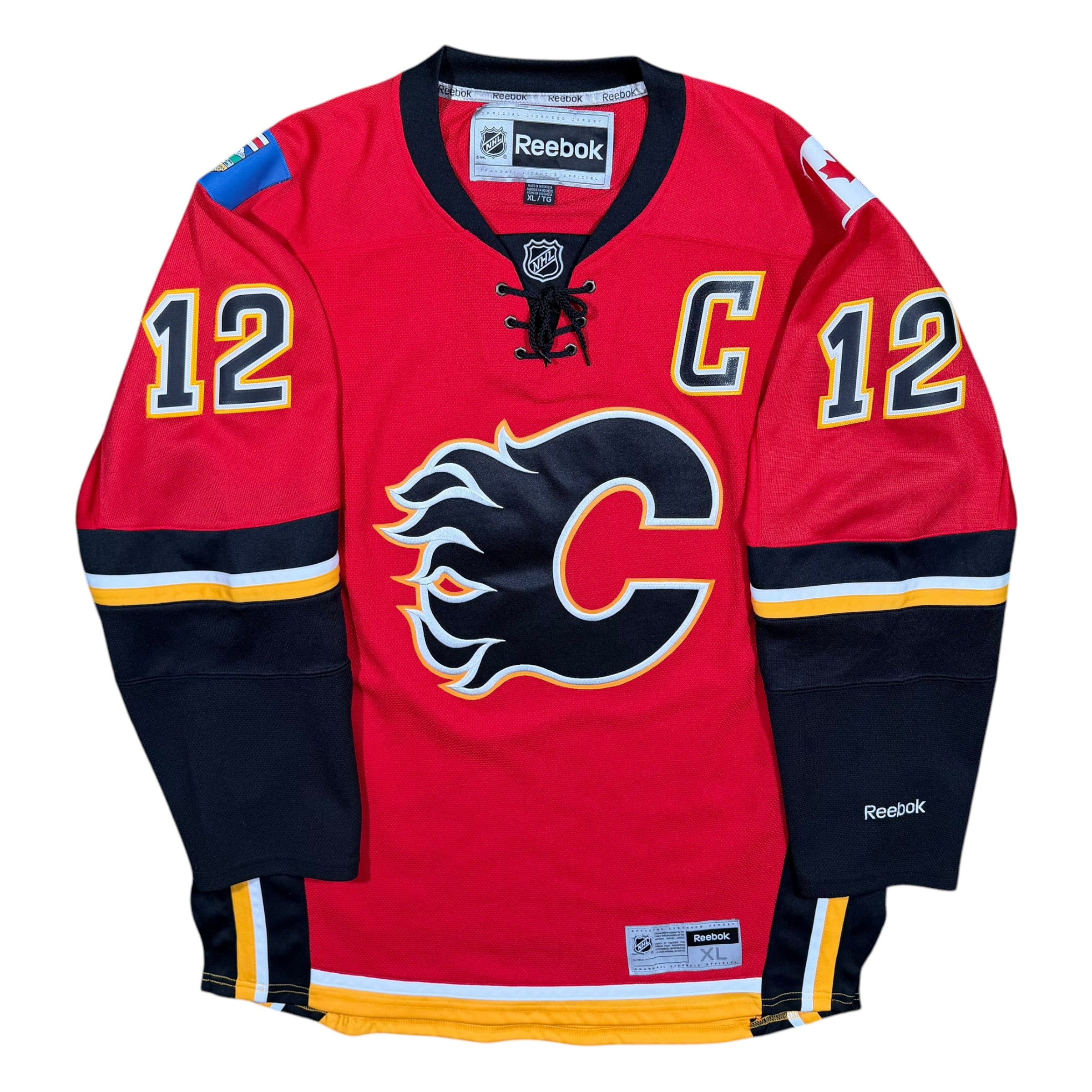 Jarome Iginla Calgary Flames Reebok NHL Jersey - XL