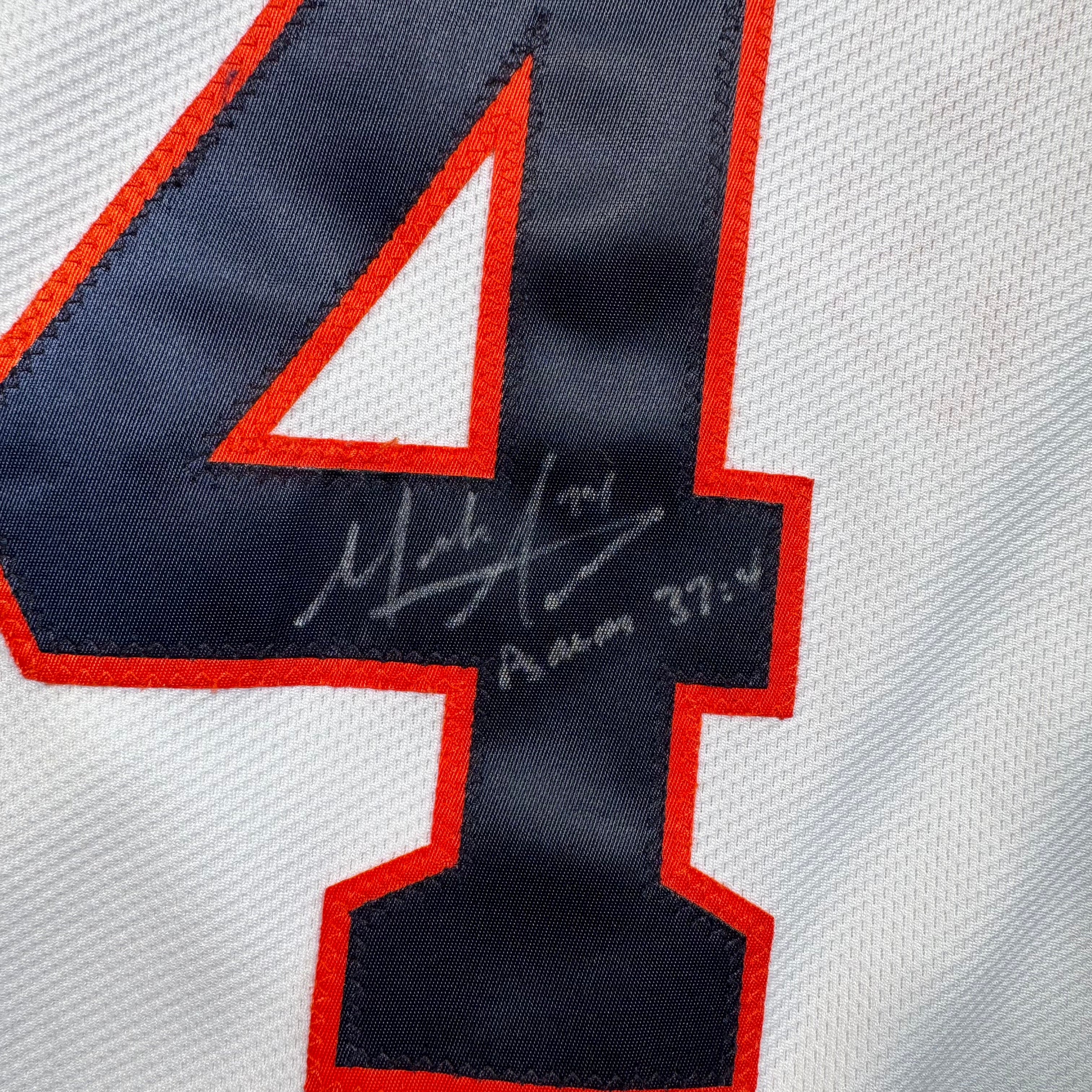 Mark Appel Houston Astros Signed Authentic Majestic MLB Jersey Size 44