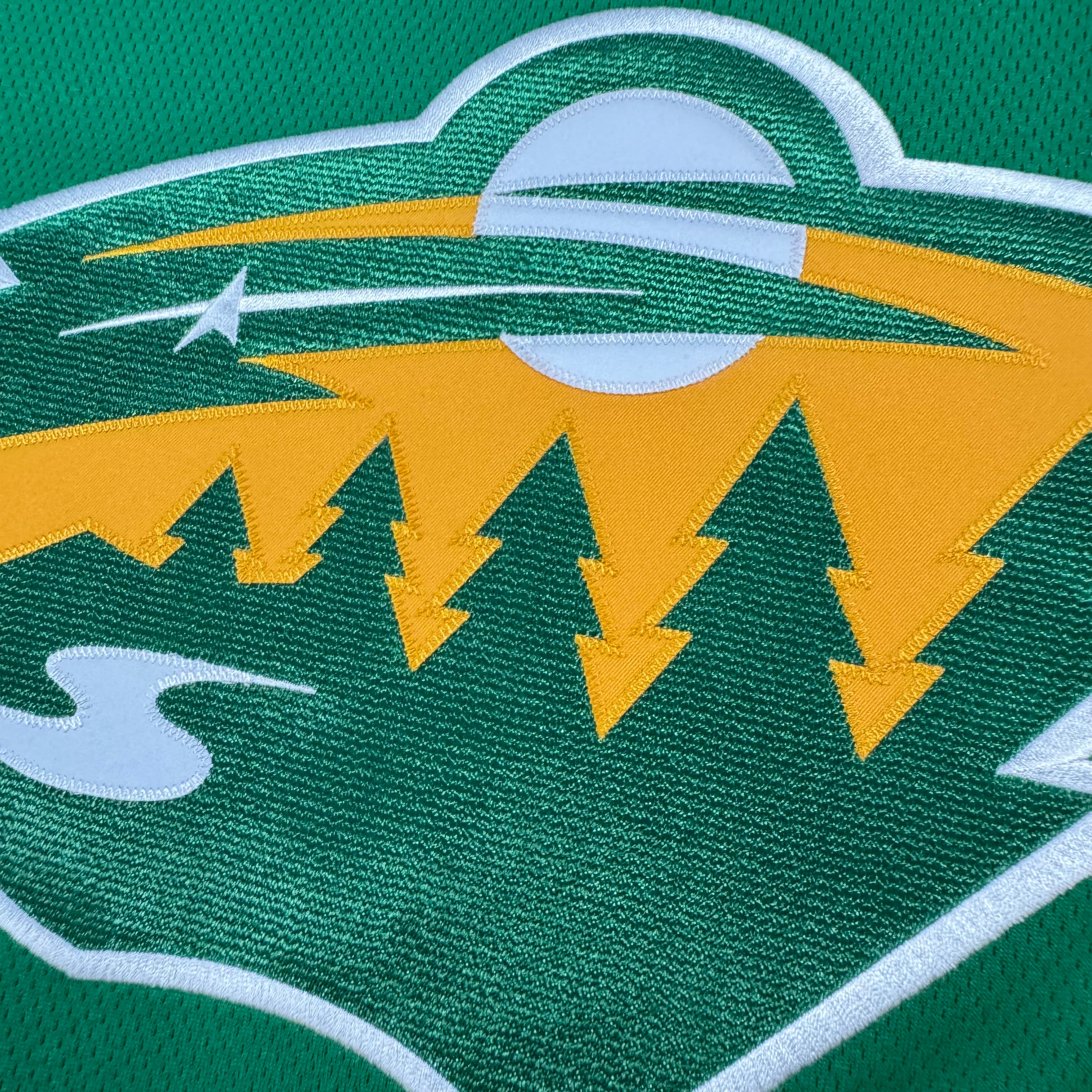 Kapril Kaprizov Minnesota Wild Reverse Retro Fantastics NHL Jersey Size S NEW