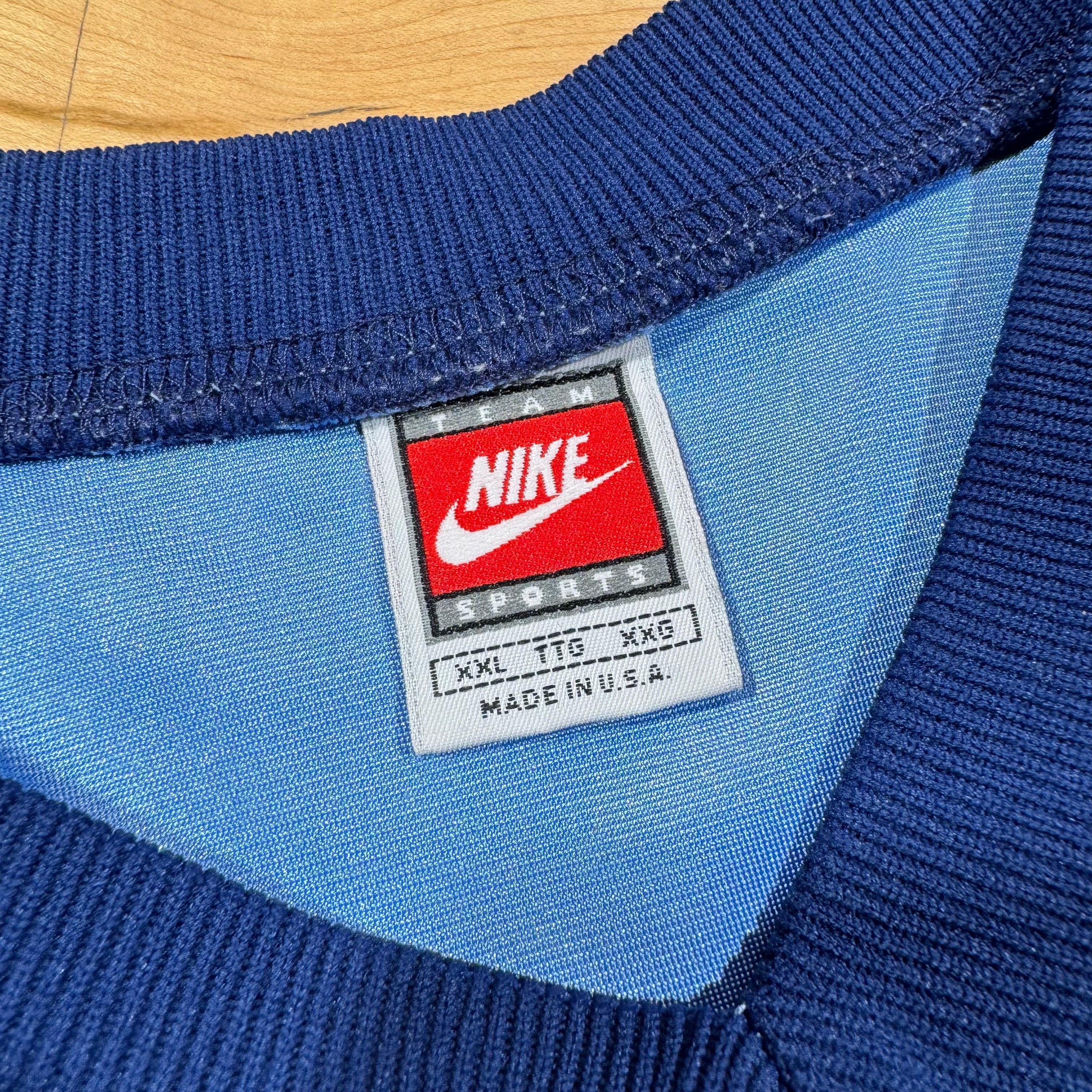 North Carolina Tar Heels Vintage Nike NCAA Football Jersey Size XXL