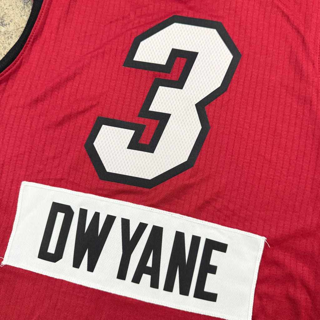 Dwyane Wade Miami Heat 2014 Christmas Adidas Swingman NBA Jersey Size M NEW