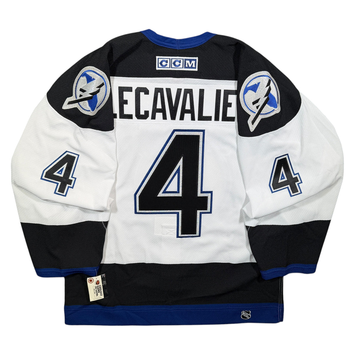 Vincent Lecavalier Tampa Bay Lightning 2001/02 Authentic CCM NHL Jersey - 48/Large