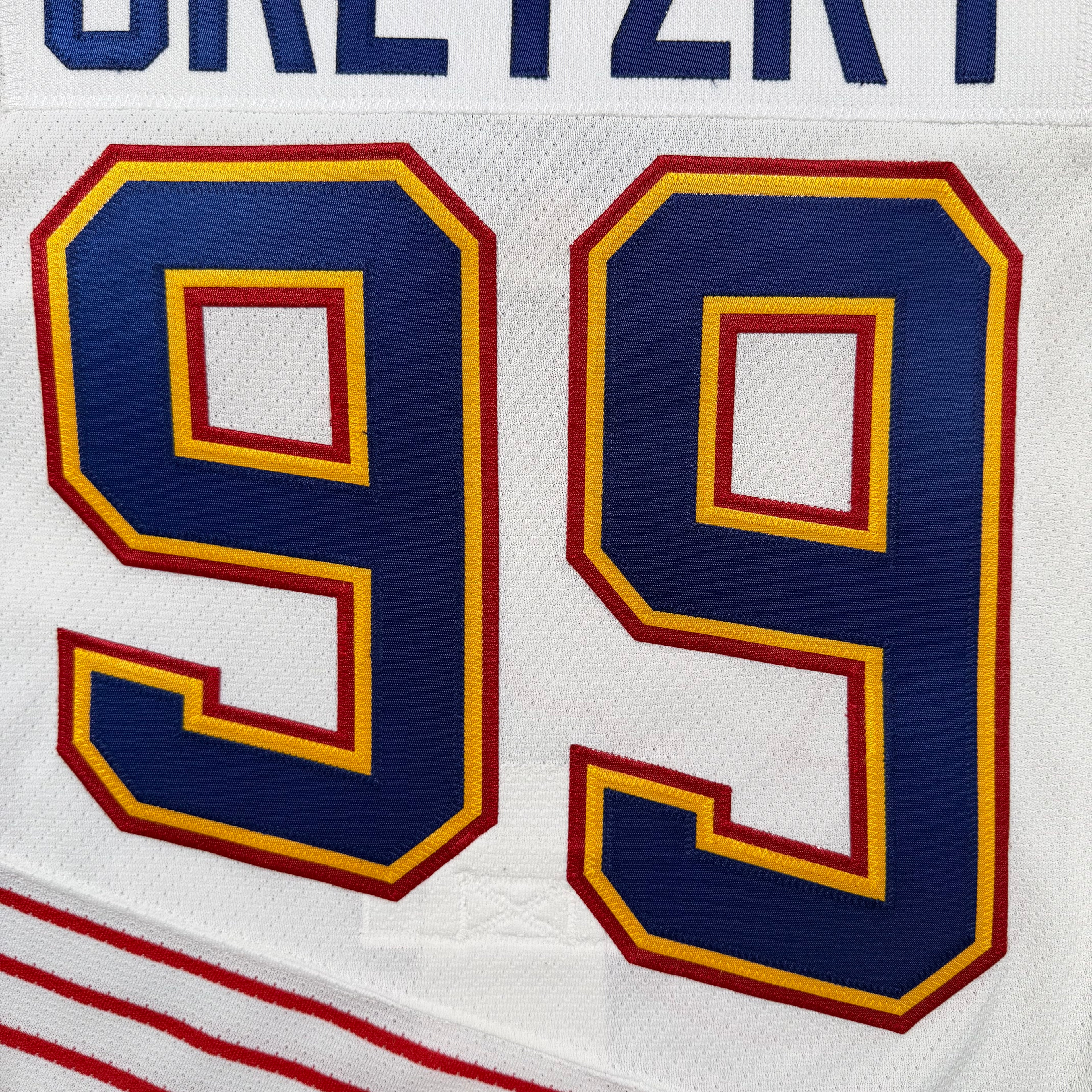 Wayne Gretzky St. Louis Blues Vintage CCM Authentic NHL Jersey - 44/Medium