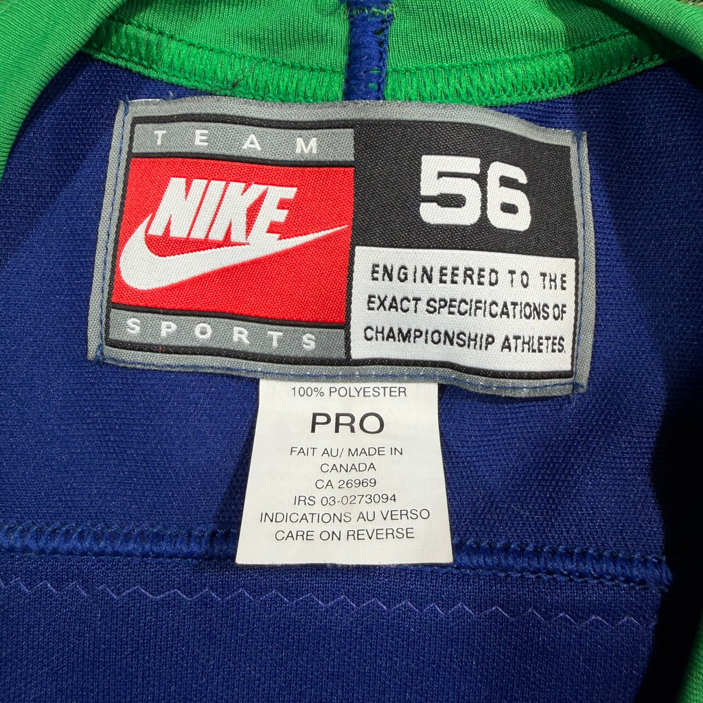 Myles Rumsey Swift Current Broncos Game Worn Nike WHL Jersey