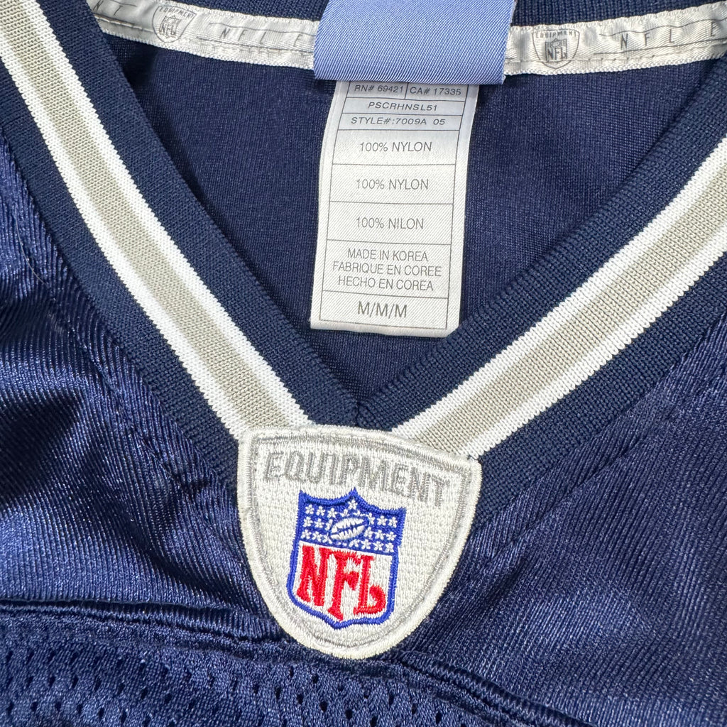 Drew Bledsoe Dallas Cowboys Vintage Reebok NFL Football Jersey Size Medium