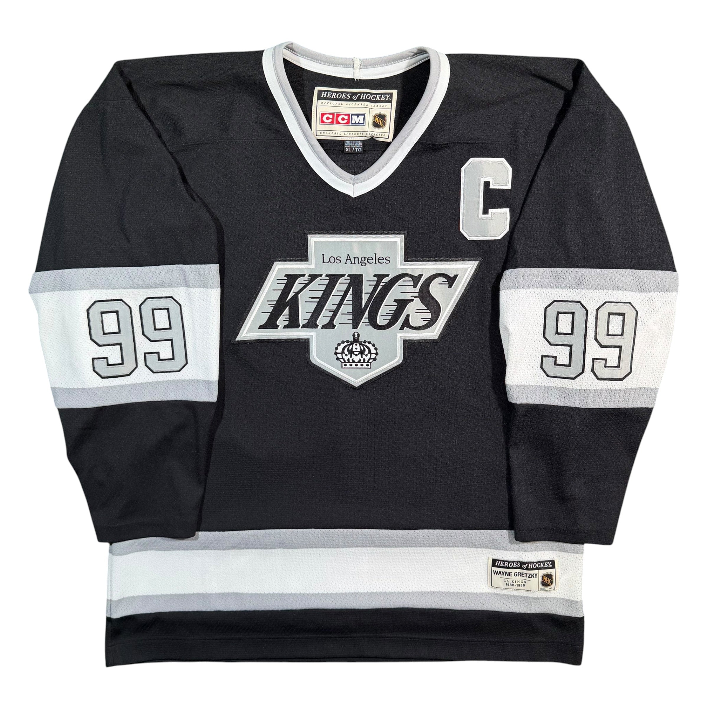 Wayne Gretzky Los Angeles Kings Heroes Of Hockey CCM NHL Jersey - XL
