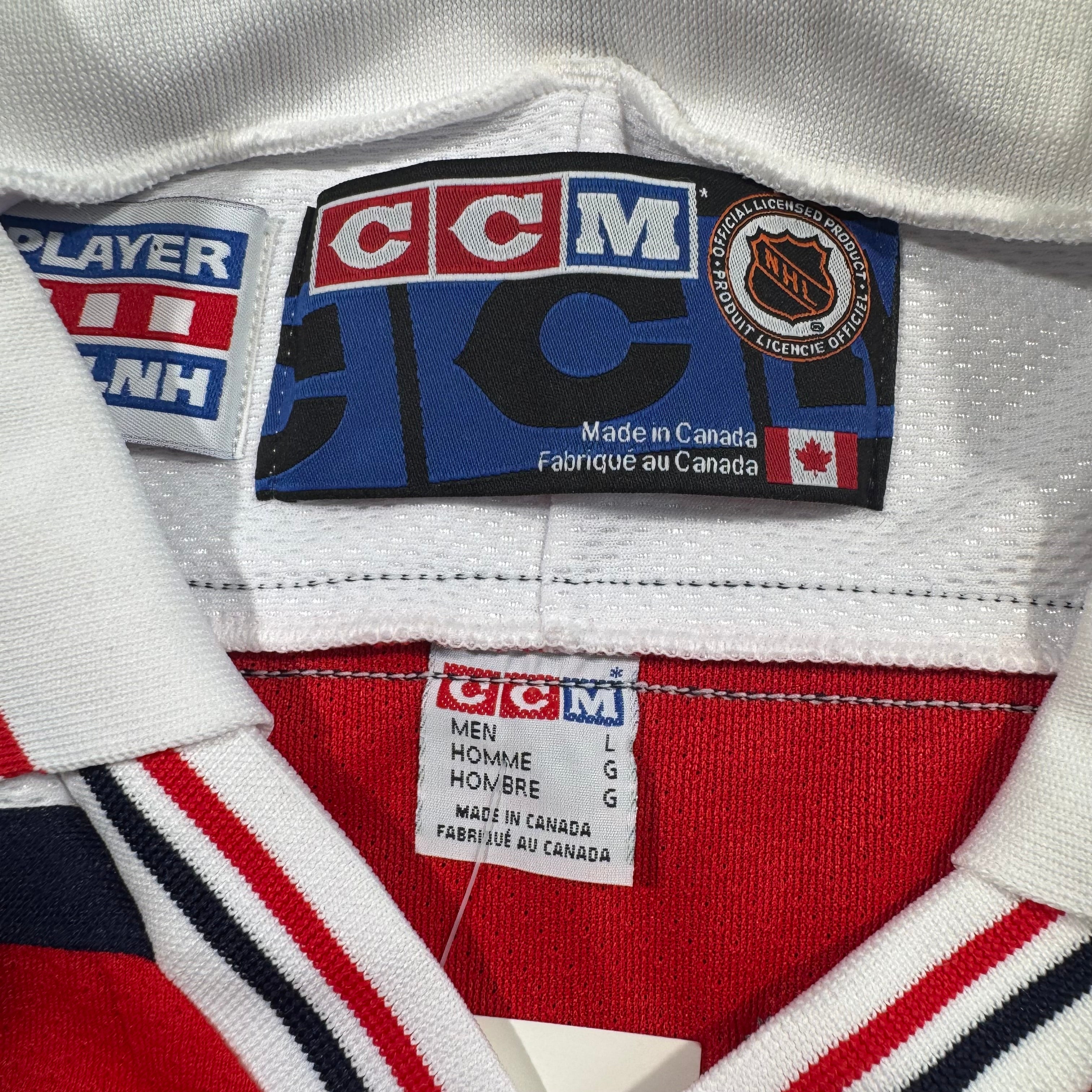 Jaromir Jagr 2000 NHL All Star Signed COA Vintage CCM Jersey Size Large NEW