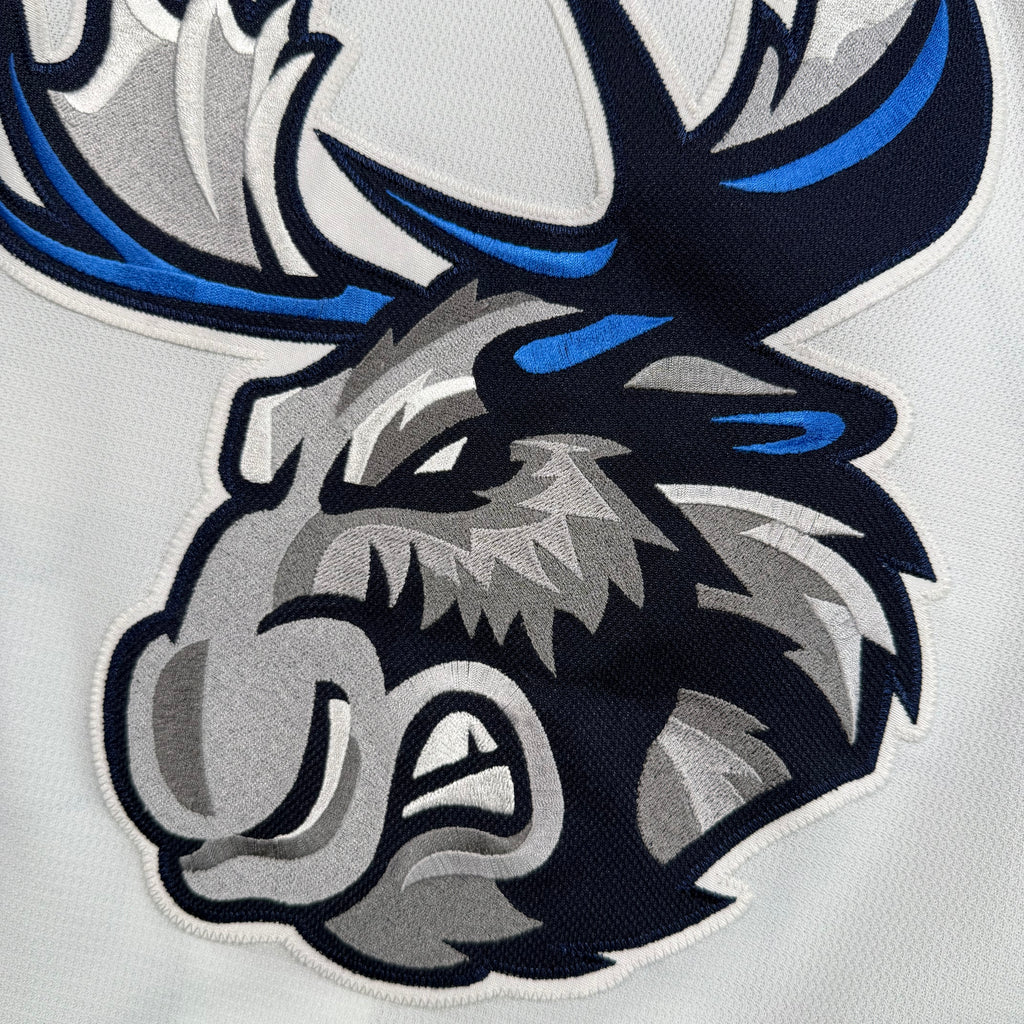 Todd Burgess Manitoba Moose 2021/22 Game Worn AHL CCM Jersey COA