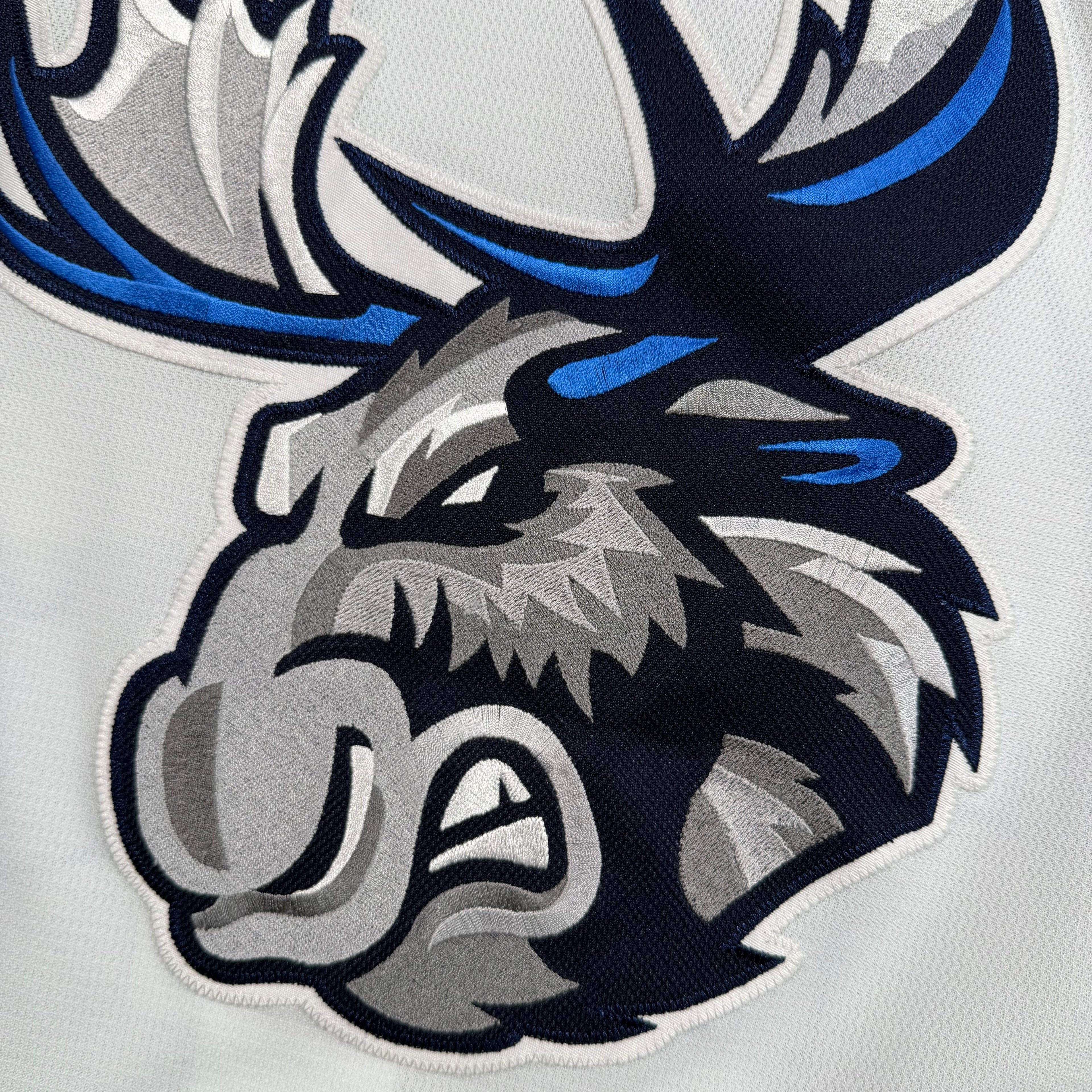 Todd Burgess Manitoba Moose 2021/22 Game Worn AHL CCM Jersey COA
