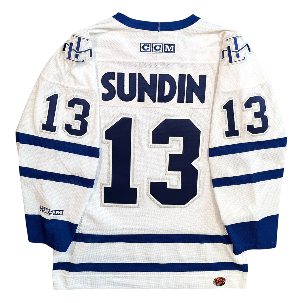 Mats Sundin Toronto Maple Leafs Vintage CCM NHL Hockey Jersey - Medium