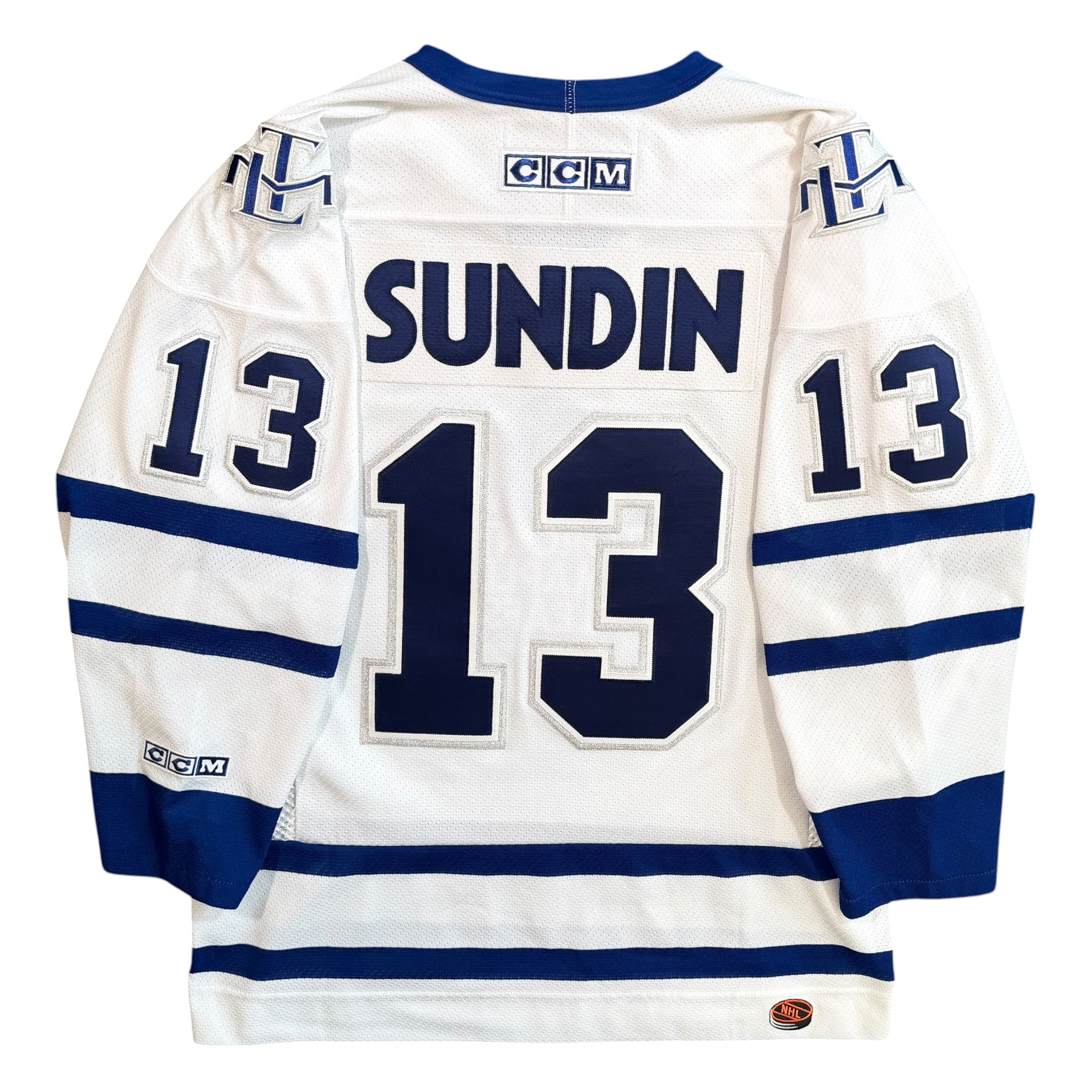 Mats Sundin Toronto Maple Leafs Vintage CCM NHL Hockey Jersey - Medium