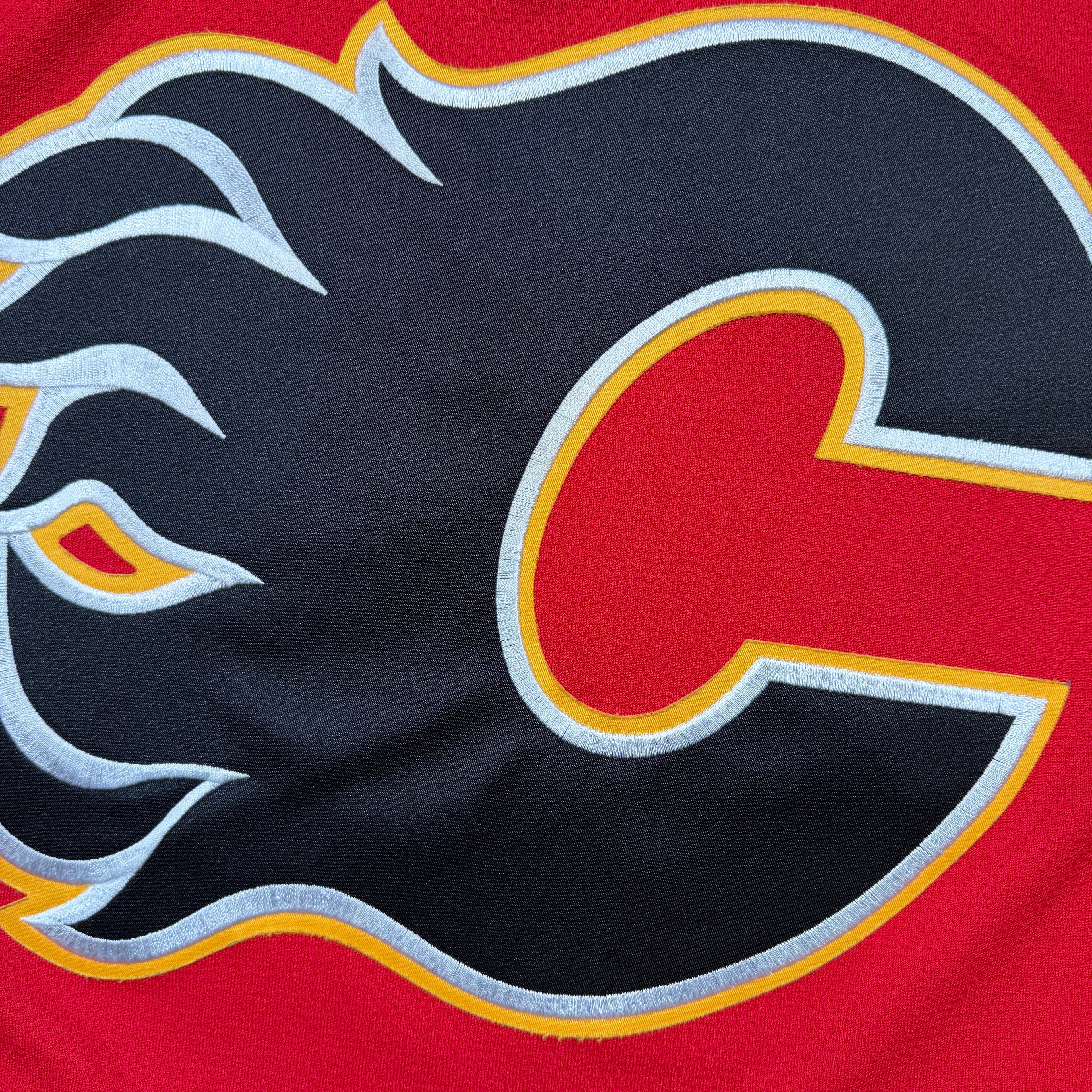 Miikka Kiprusoff Calgary Flames Vintage CCM NHL Jersey - Small