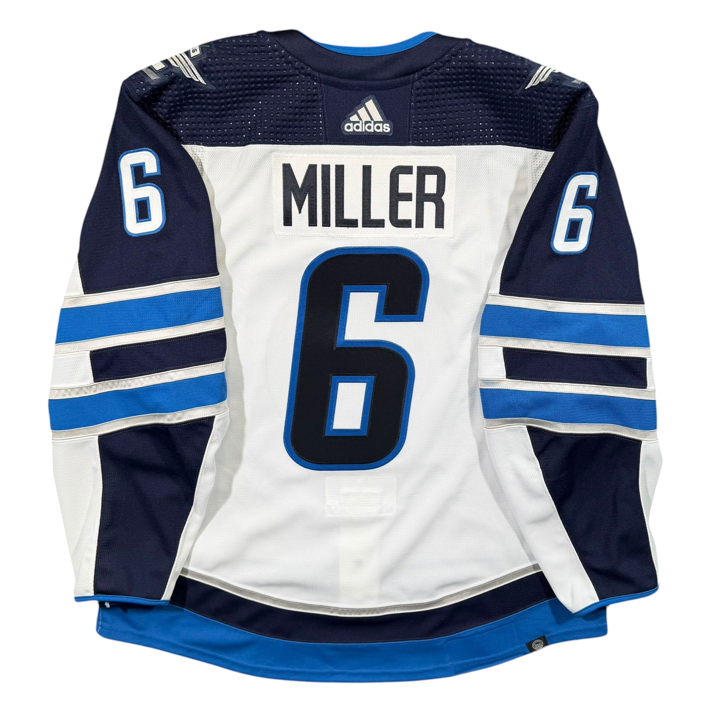 Colin Miller Winnipeg Jets 2023/24 Game Issued Adidas MIC NHL Jersey - 56/XXL