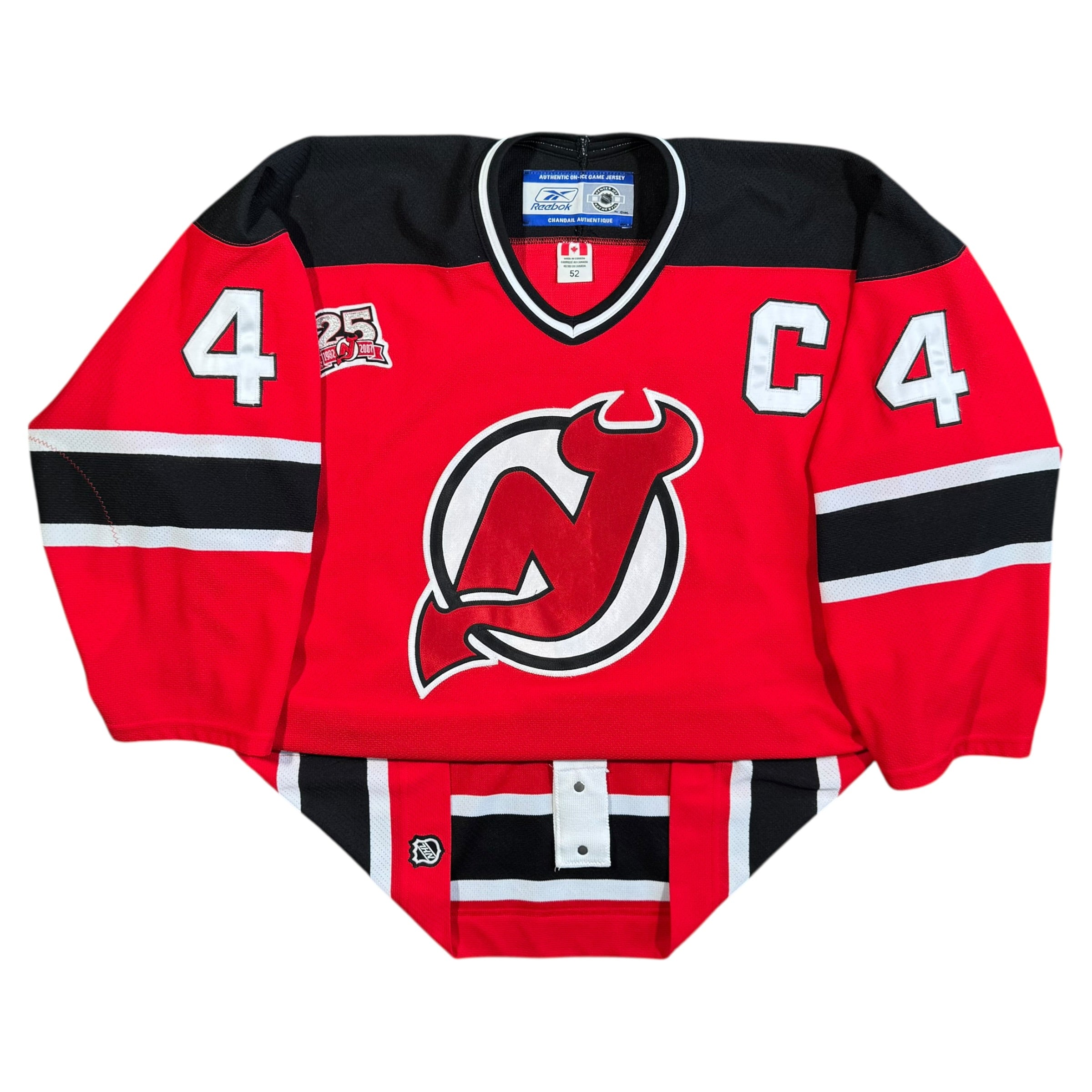 Scott Stevens New Jersey Devils Vintage Authentic Reebok Jersey Size 52