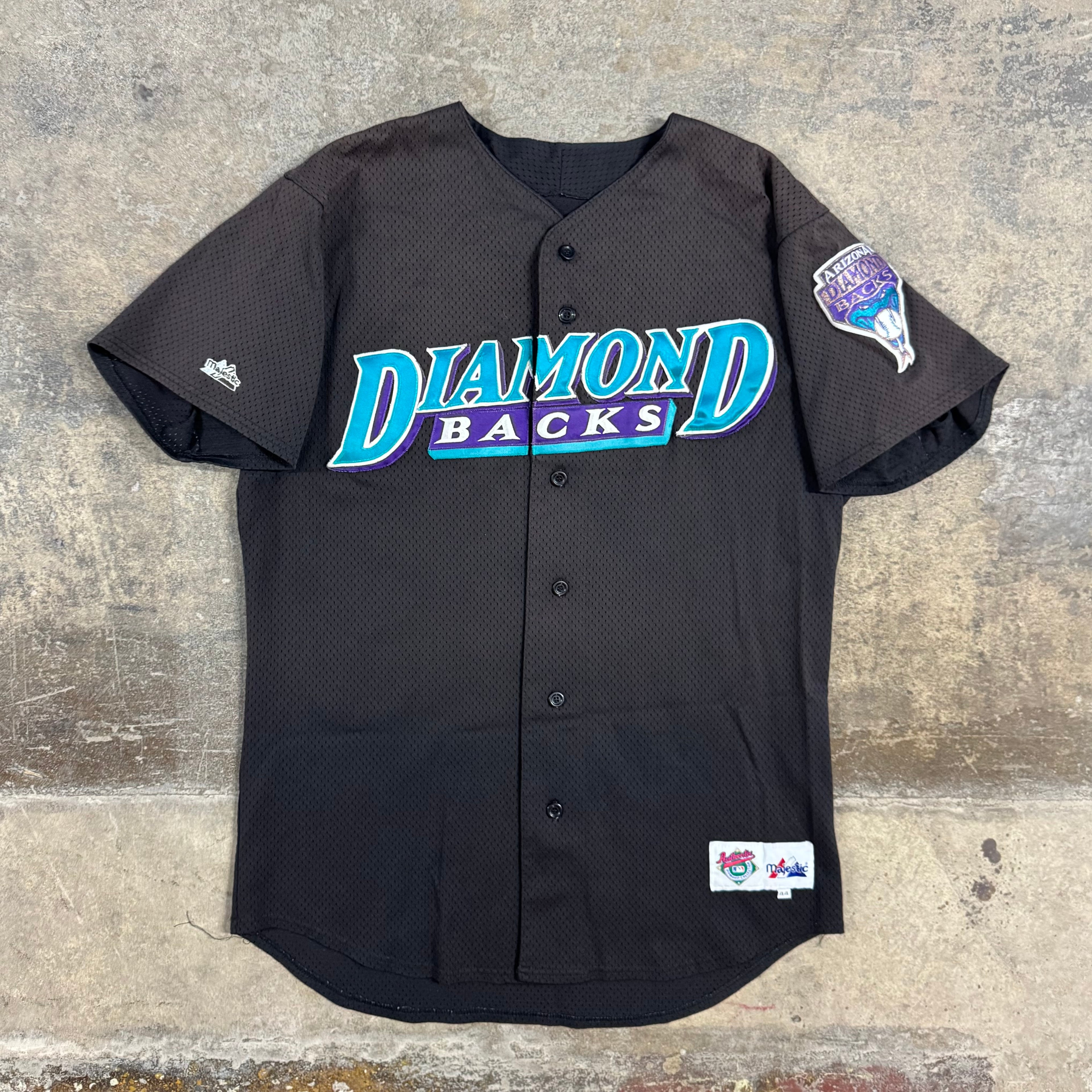 Arizona Diamondbacks Vintage Team Issued Batting Practice MLB Jersey Size 44 Large