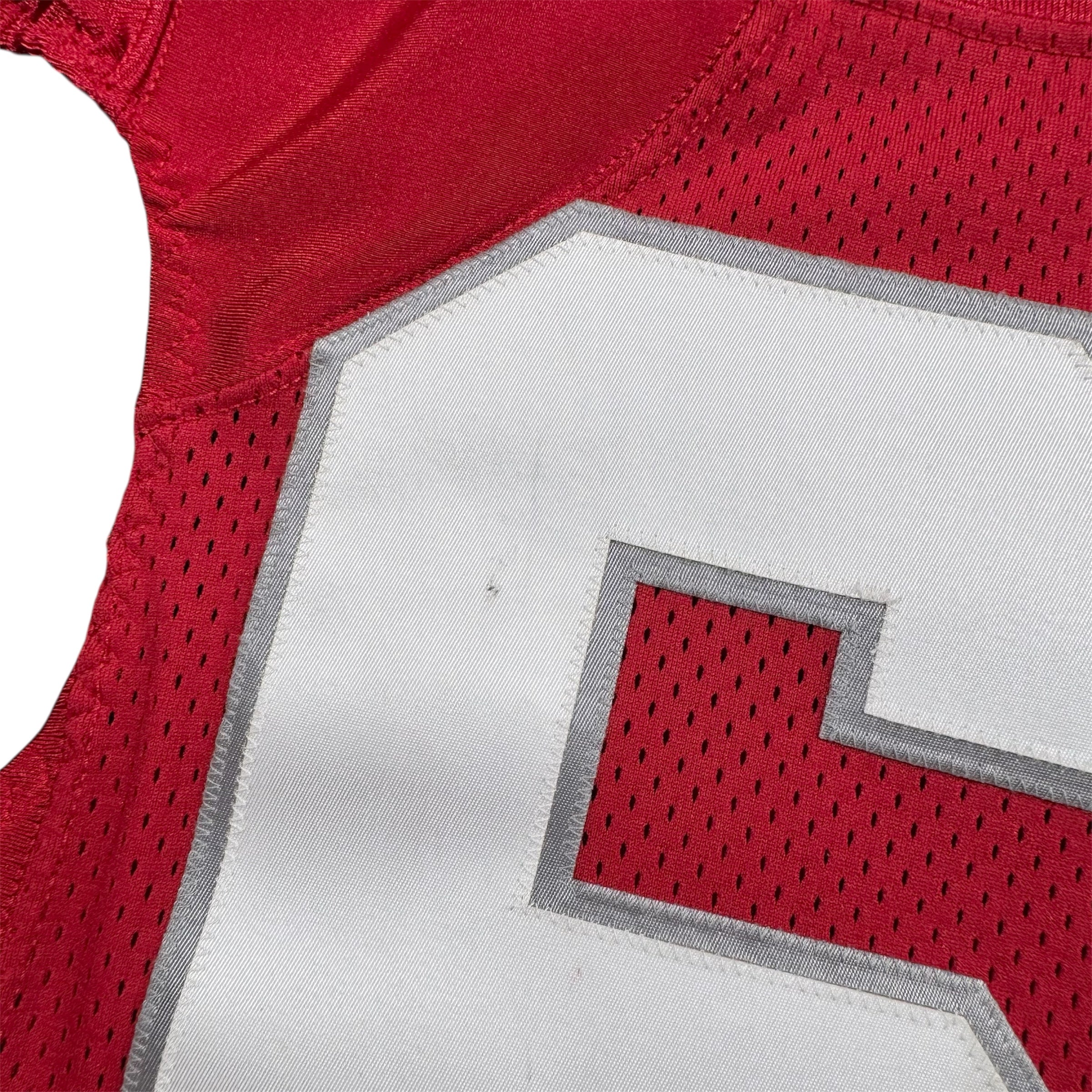 Rob Lazeo Calgary Stampeders 2010 Retro Game Worn Reebok Jersey