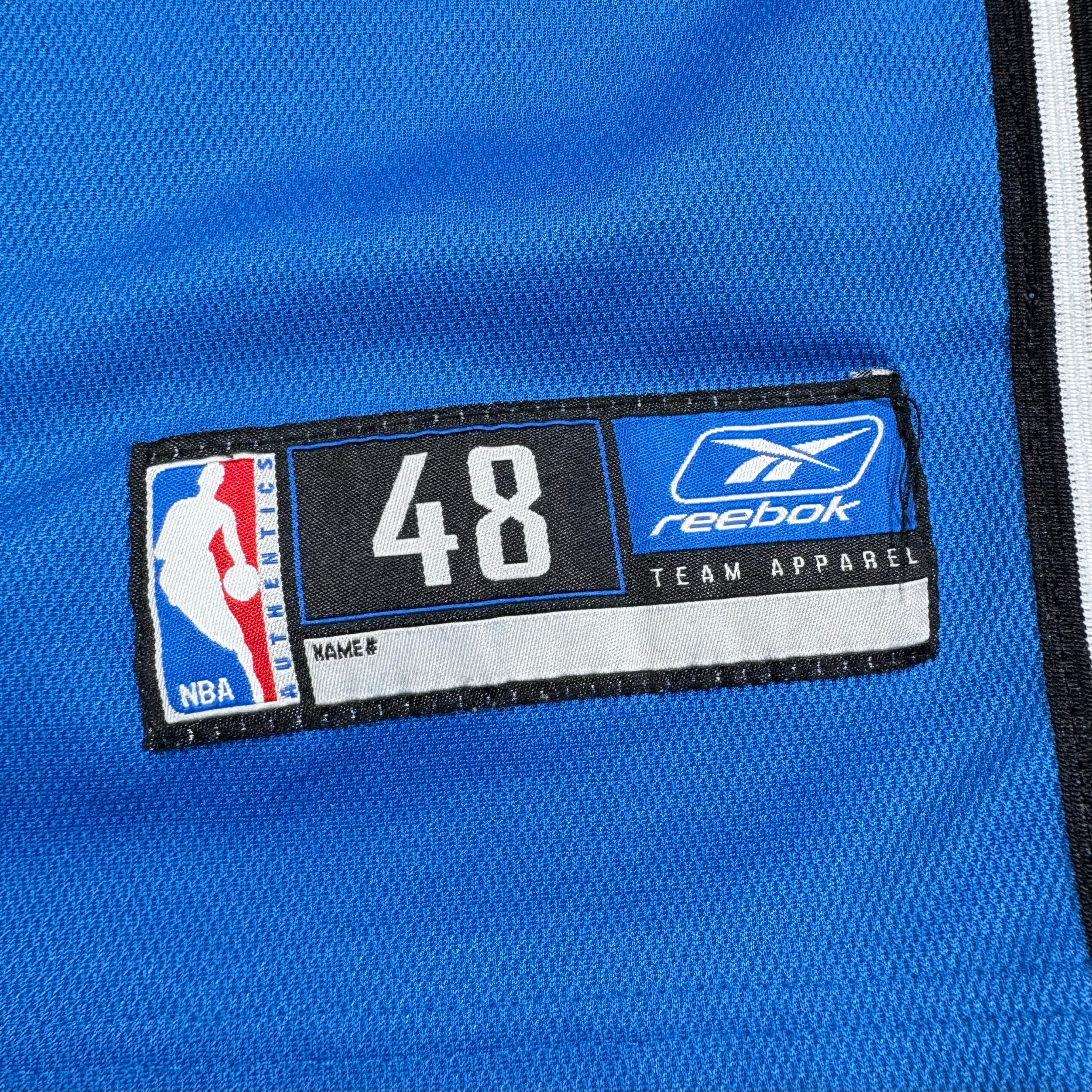 Grant Hill Orlando Magic Vintage Reebok Authentic NBA Jersey Size 48 XL