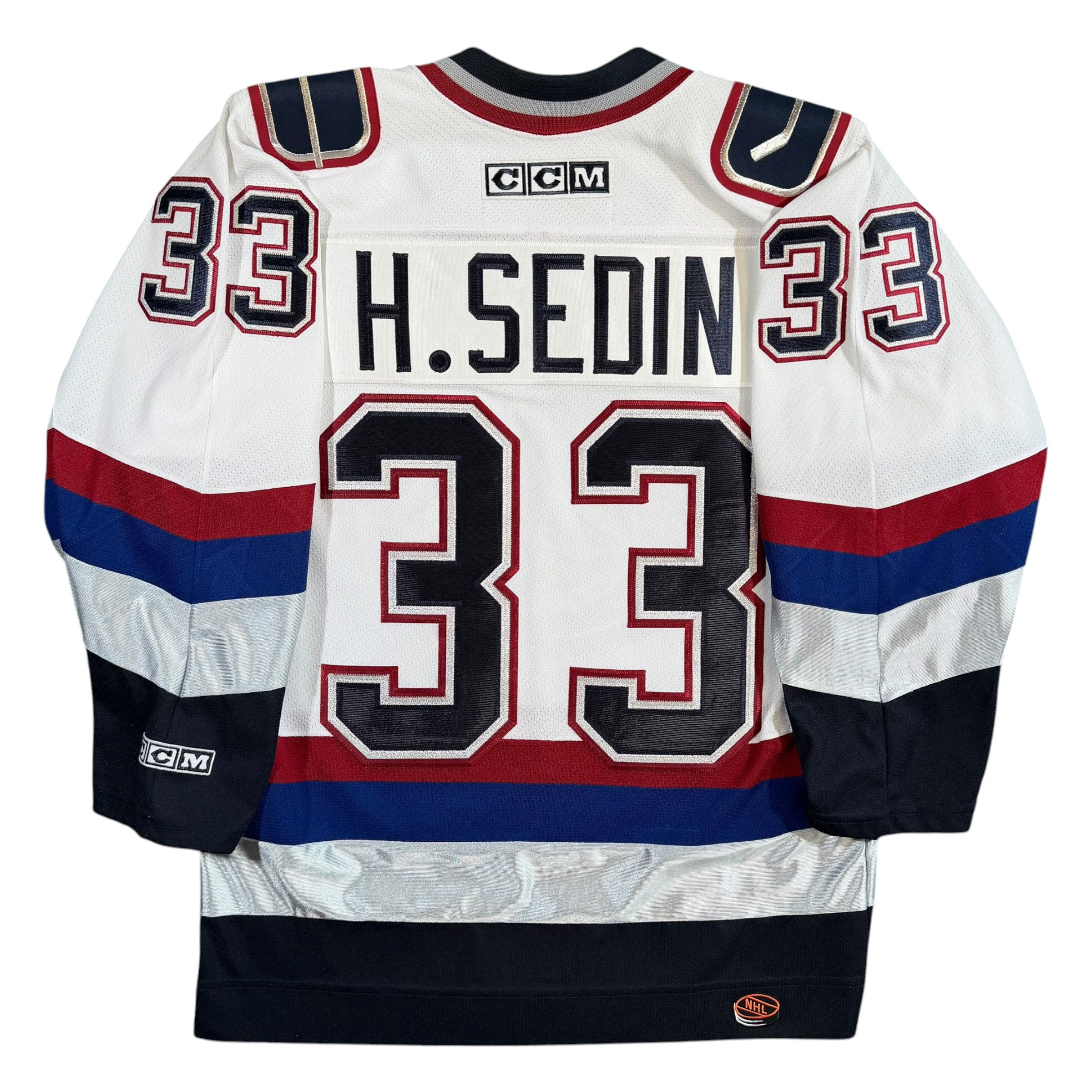 Henrik Sedin Vancouver Canucks Vintage CCM Rookie NHL Jersey - Small