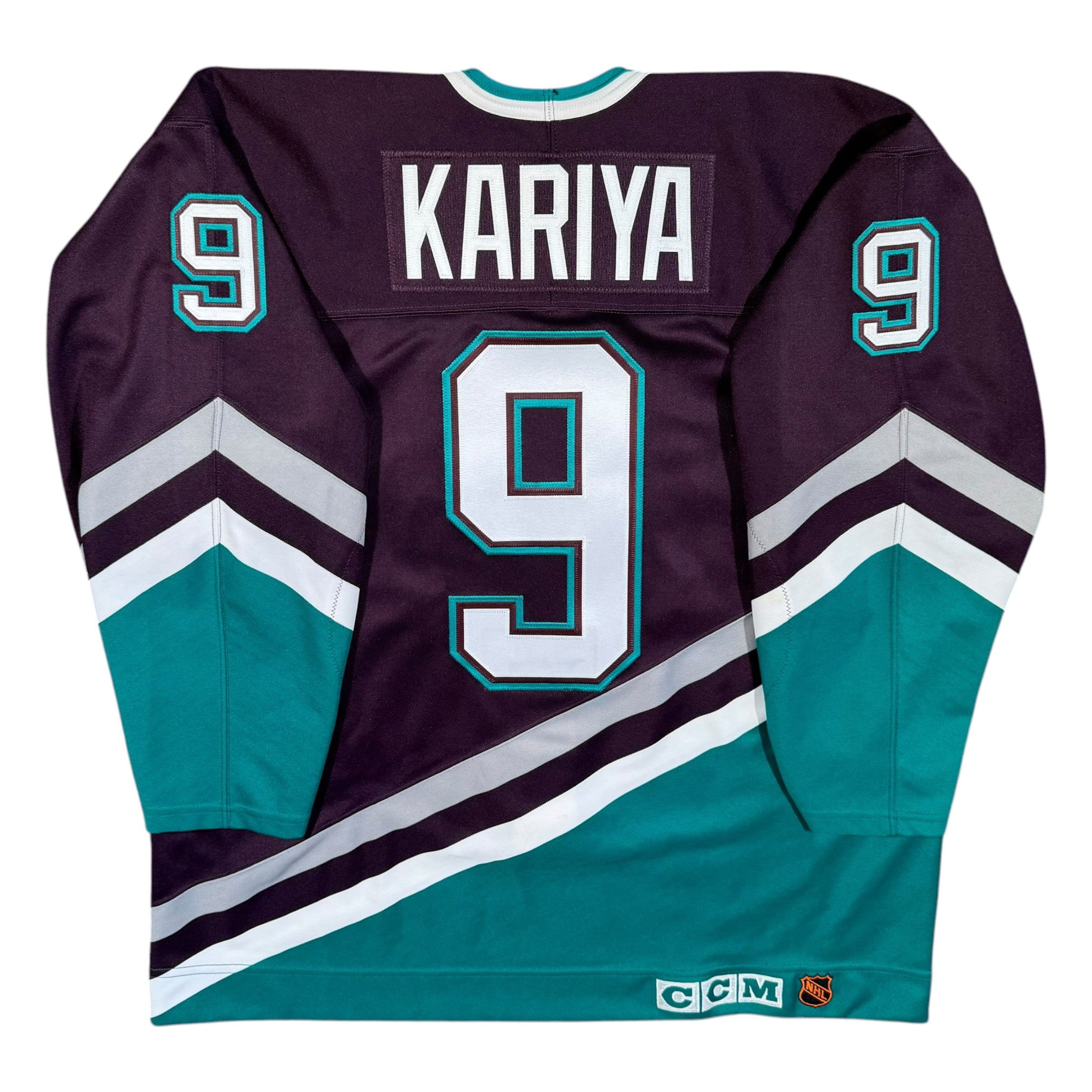 Paul Kariya Anaheim Ducks Vintage CCM Authentic MIC NHL Jersey Size 52 XL