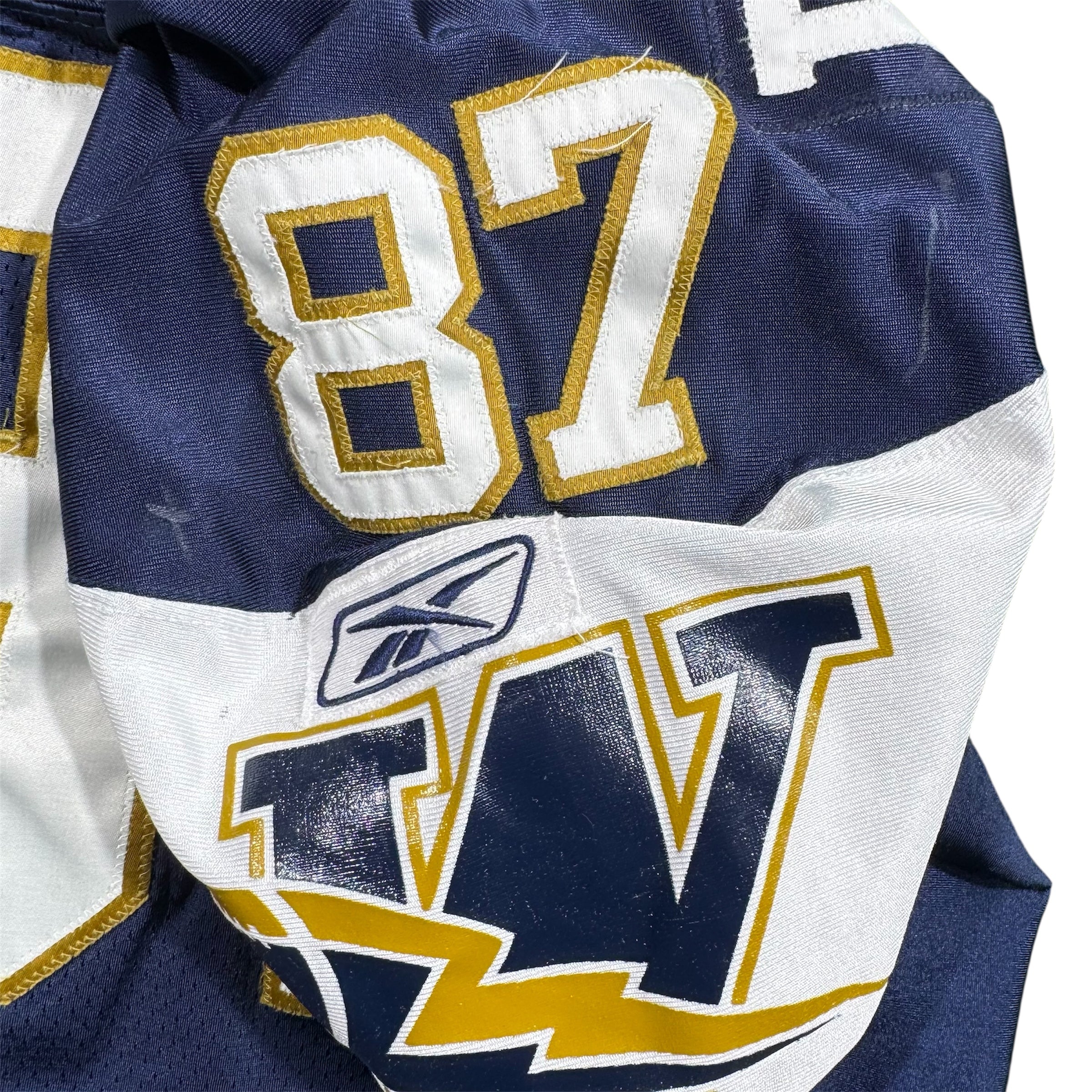 Reggie Jones Winnipeg Blue Bomber 2003 CFL Game Worn Reebok Jersey