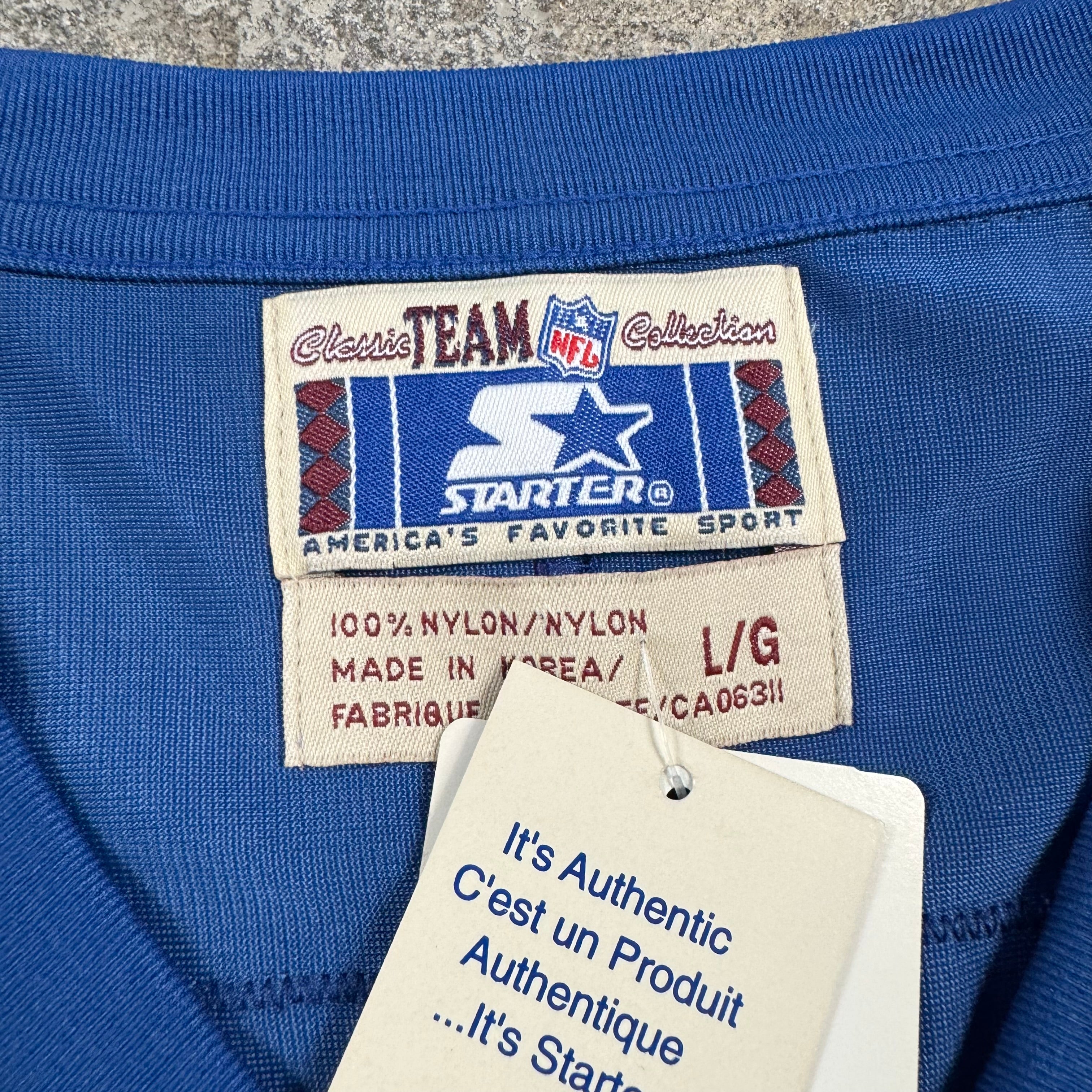 Drew Bledsoe New England Patriots Vintage Starter NFL Jersey Size Large NEW