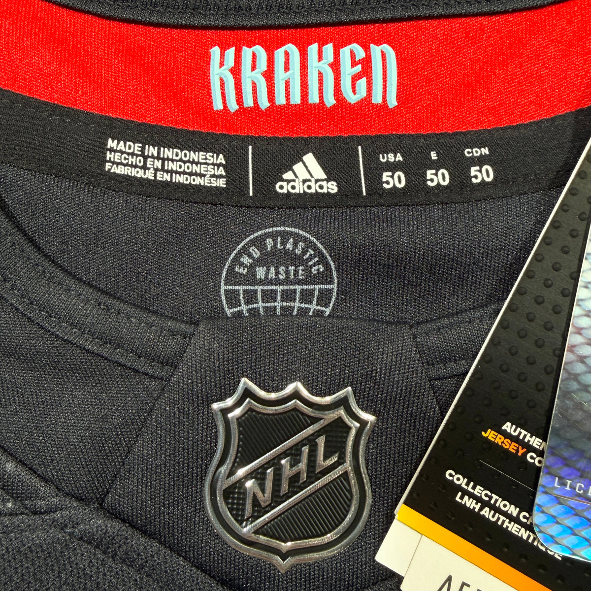 Mark Giordano Seattle Kraken Inaugural Season Adidas NHL Jersey - 50/Medium