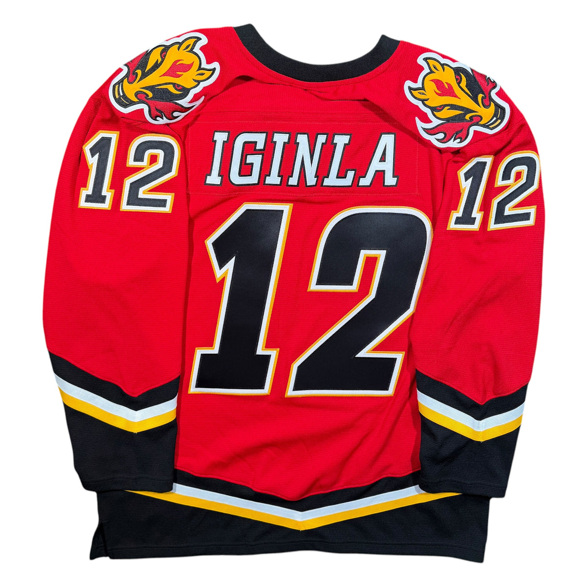 Jarome Iginla Calgary Flames Mitchell & Ness Power Play NHL Jersey - XL
